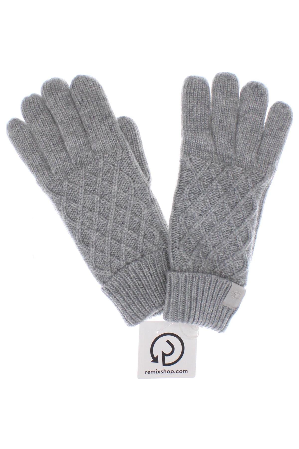 Handschuhe Tom Tailor, Farbe Grau, Preis 15,98 €