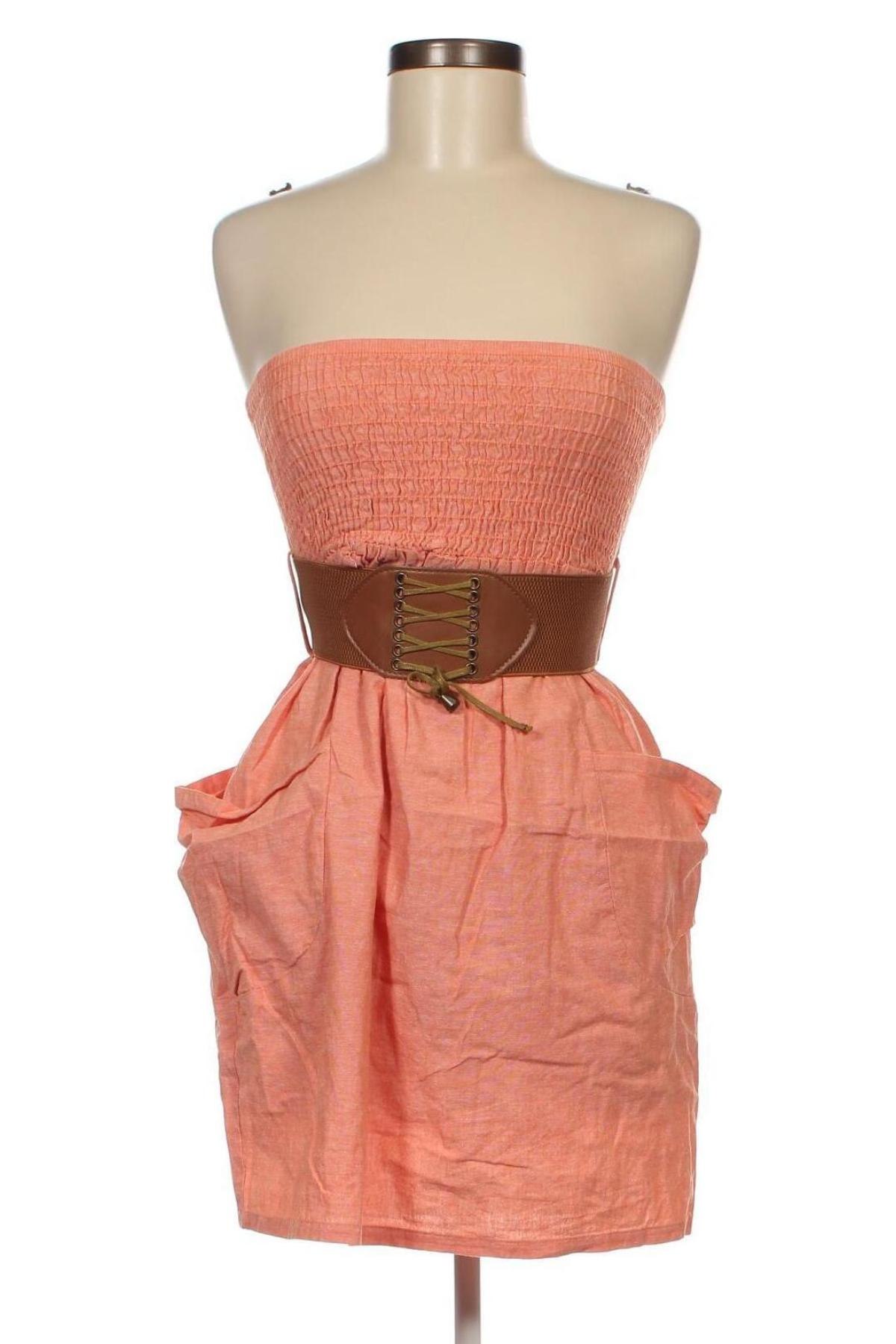Φόρεμα 2B Bebe, Μέγεθος M, Χρώμα Πορτοκαλί, Τιμή 9,69 €