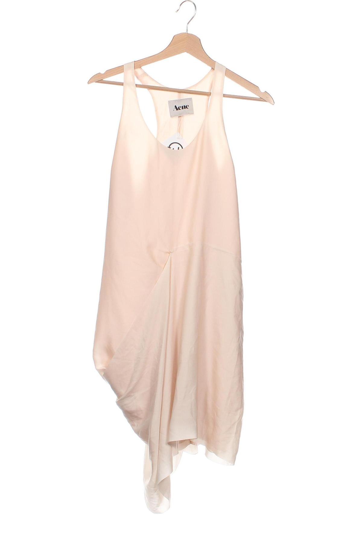 Φόρεμα Acne, Μέγεθος XS, Χρώμα  Μπέζ, Τιμή 40,93 €