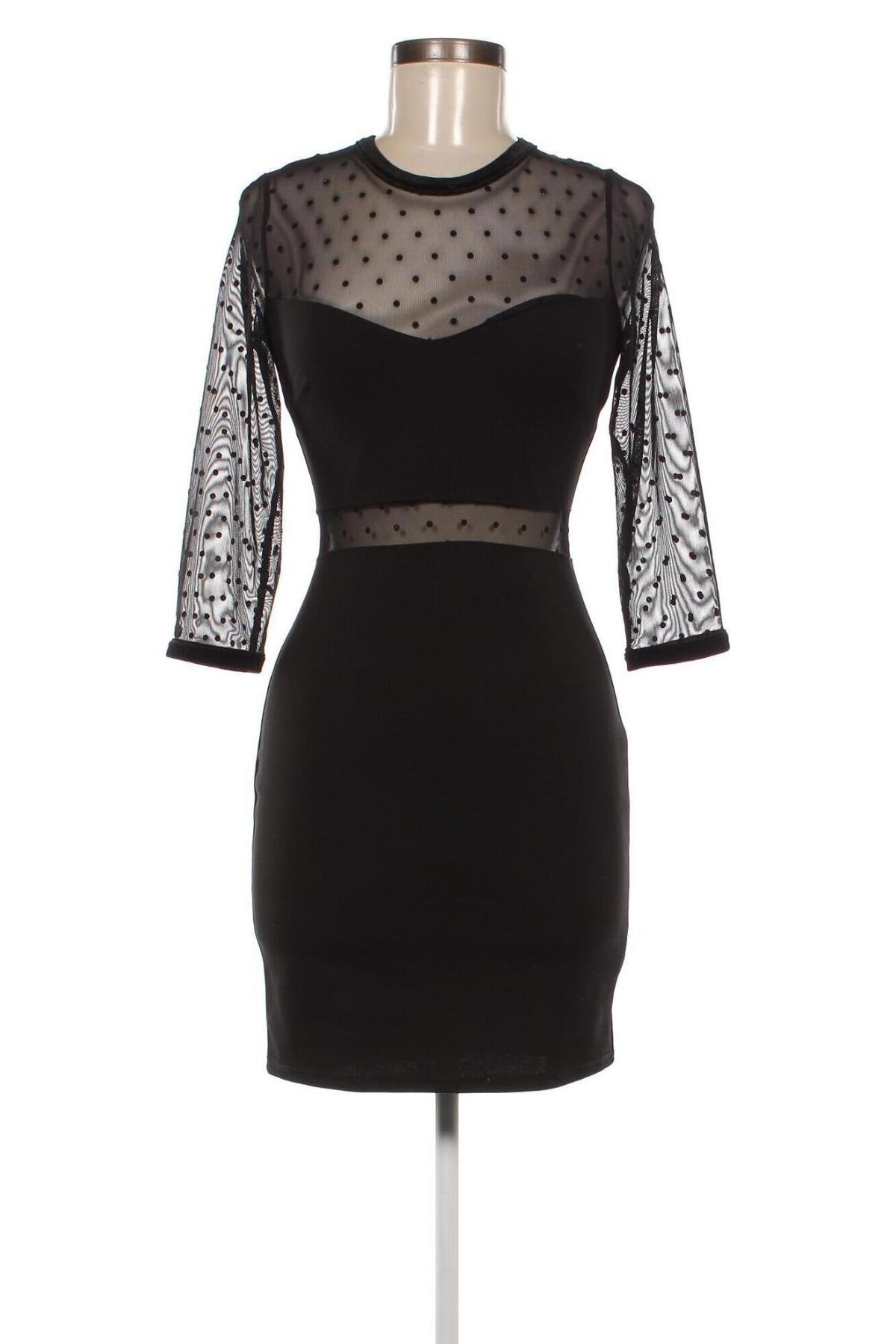 Φόρεμα Bershka, Μέγεθος M, Χρώμα Μαύρο, Τιμή 21,90 €