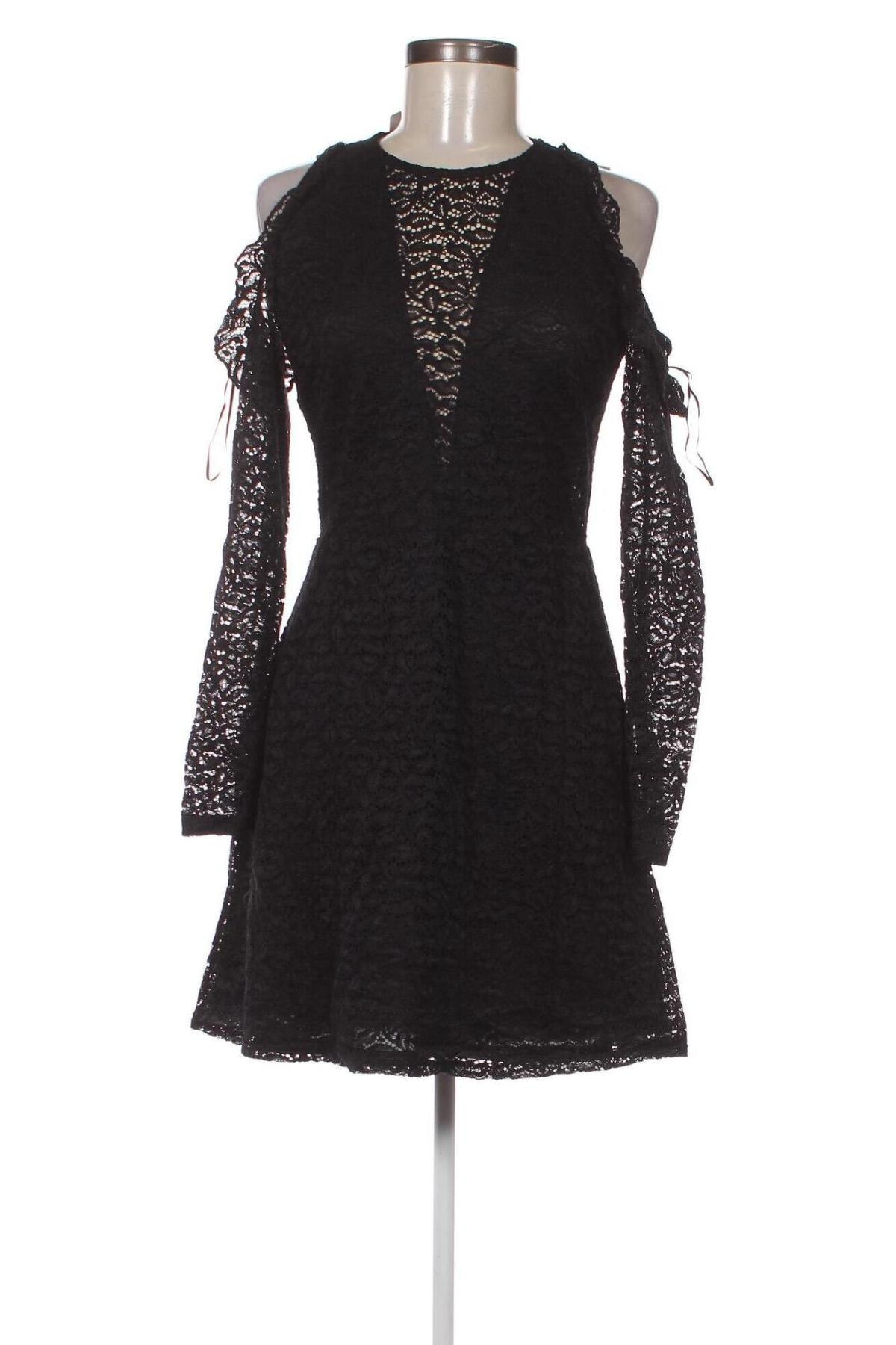 Φόρεμα Bershka, Μέγεθος L, Χρώμα Μαύρο, Τιμή 14,35 €