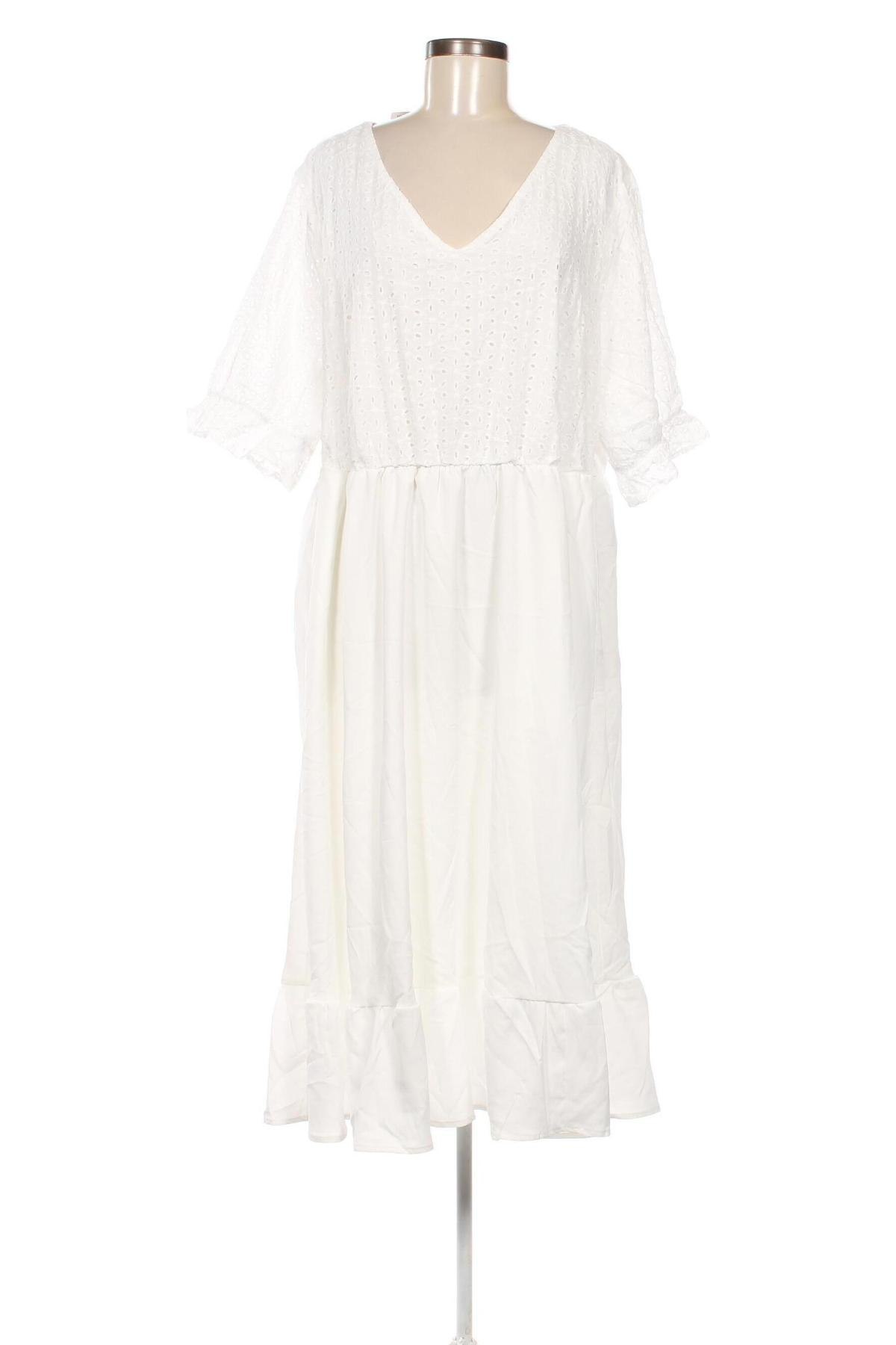 Sukienka BloomChic, Rozmiar 3XL, Kolor Biały, Cena 153,53 zł