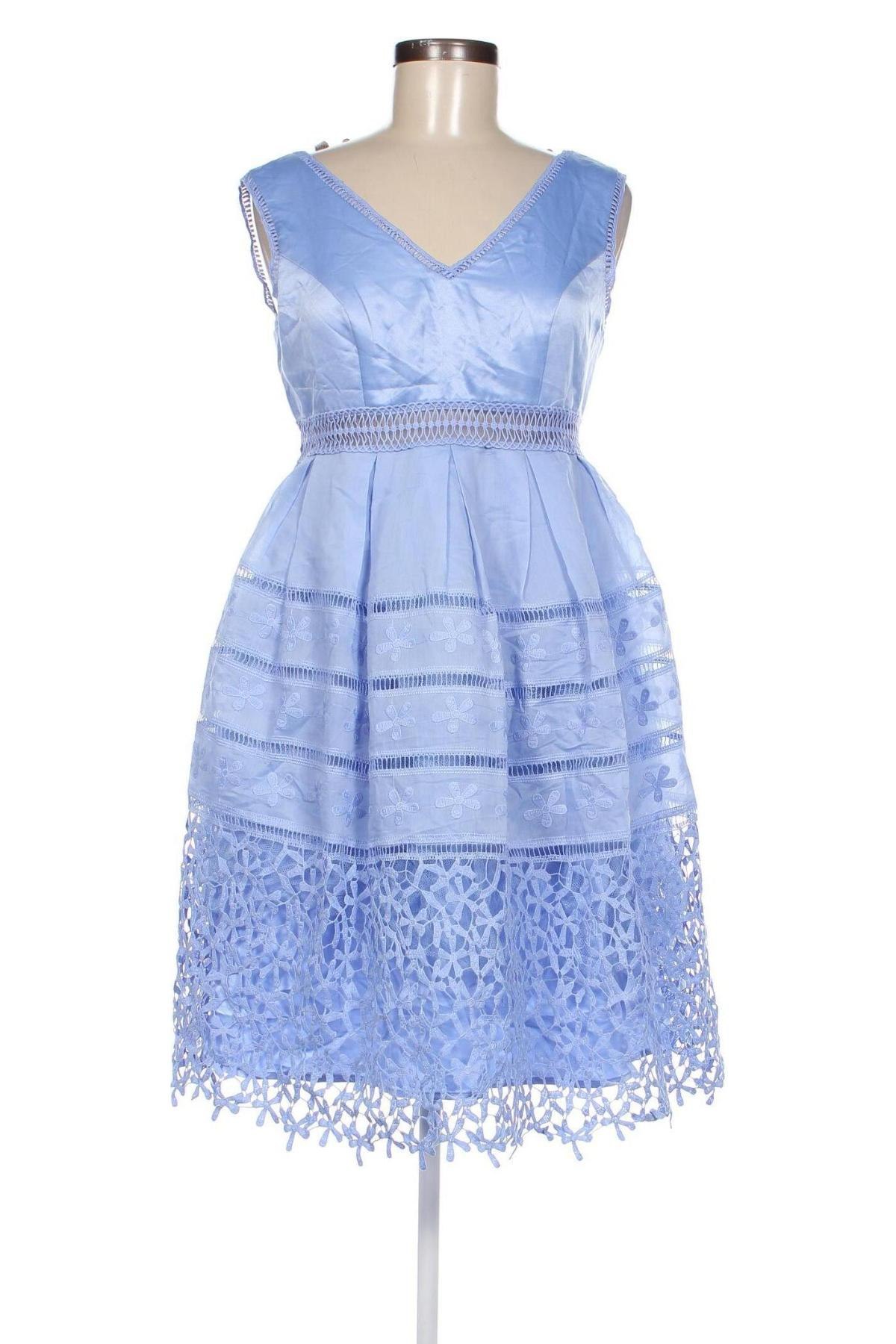 Φόρεμα Chi Chi, Μέγεθος S, Χρώμα Μπλέ, Τιμή 38,35 €