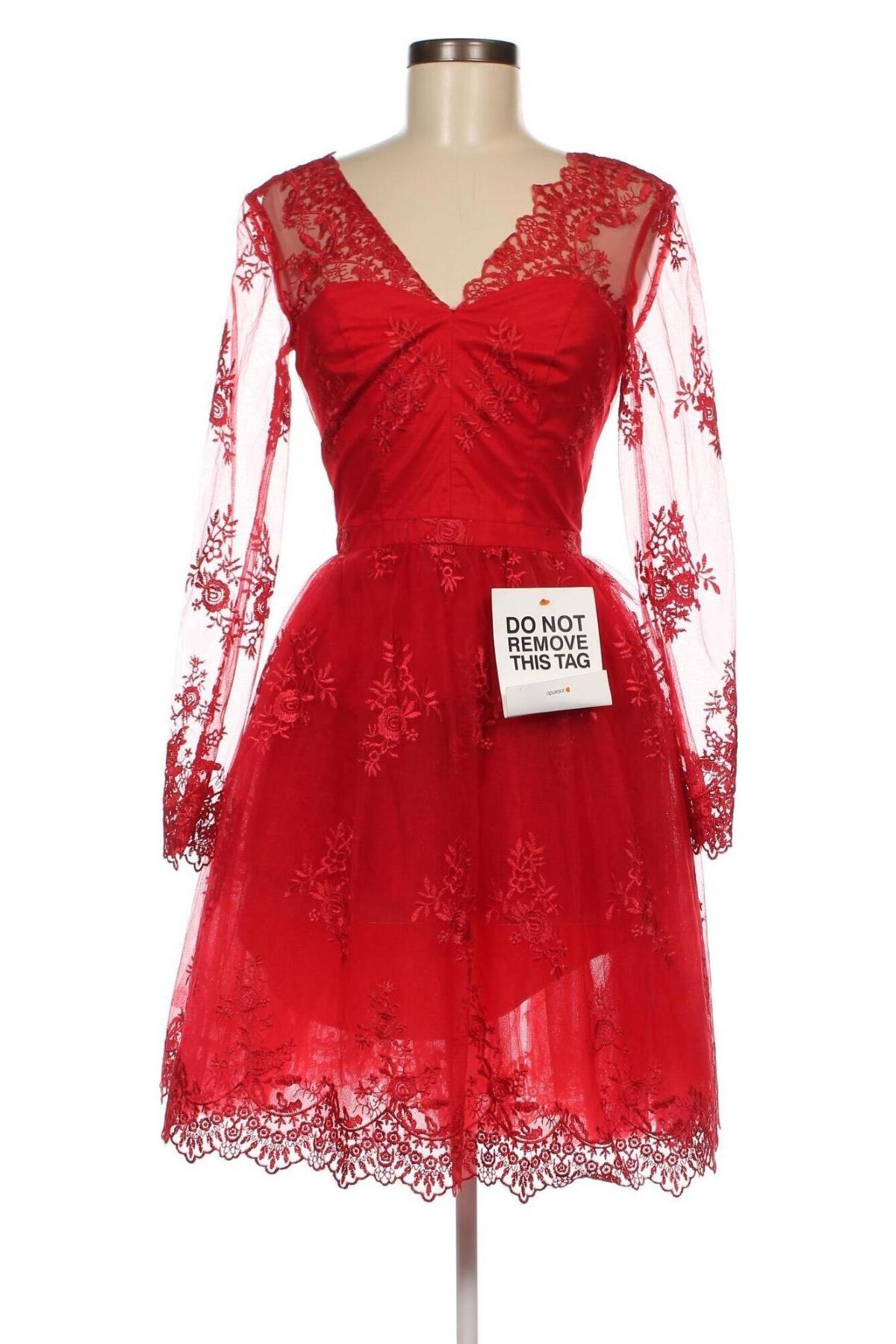 Kleid Chi Chi, Größe XS, Farbe Rot, Preis 72,16 €