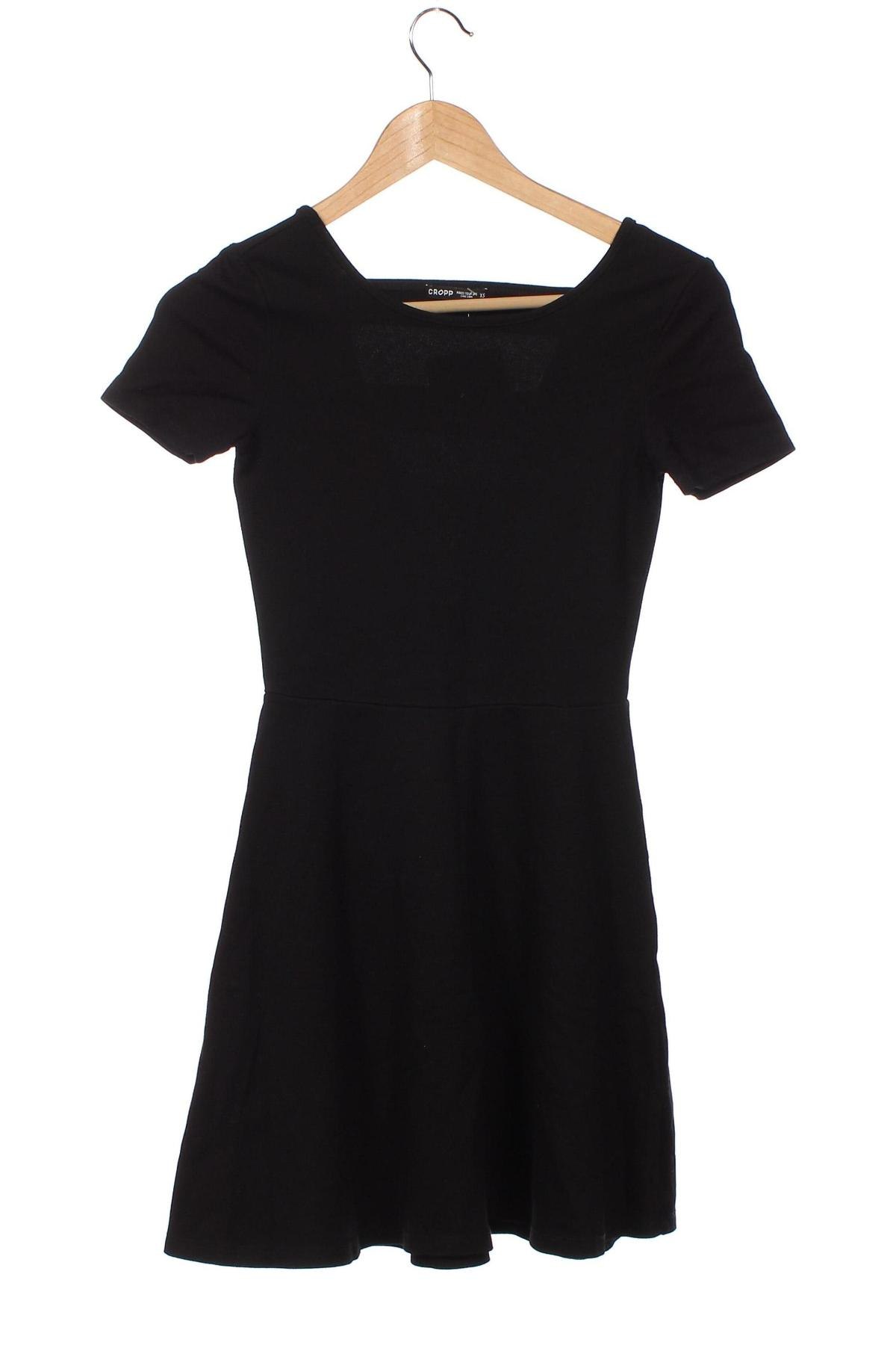 Kleid Cropp, Größe XS, Farbe Schwarz, Preis € 13,36