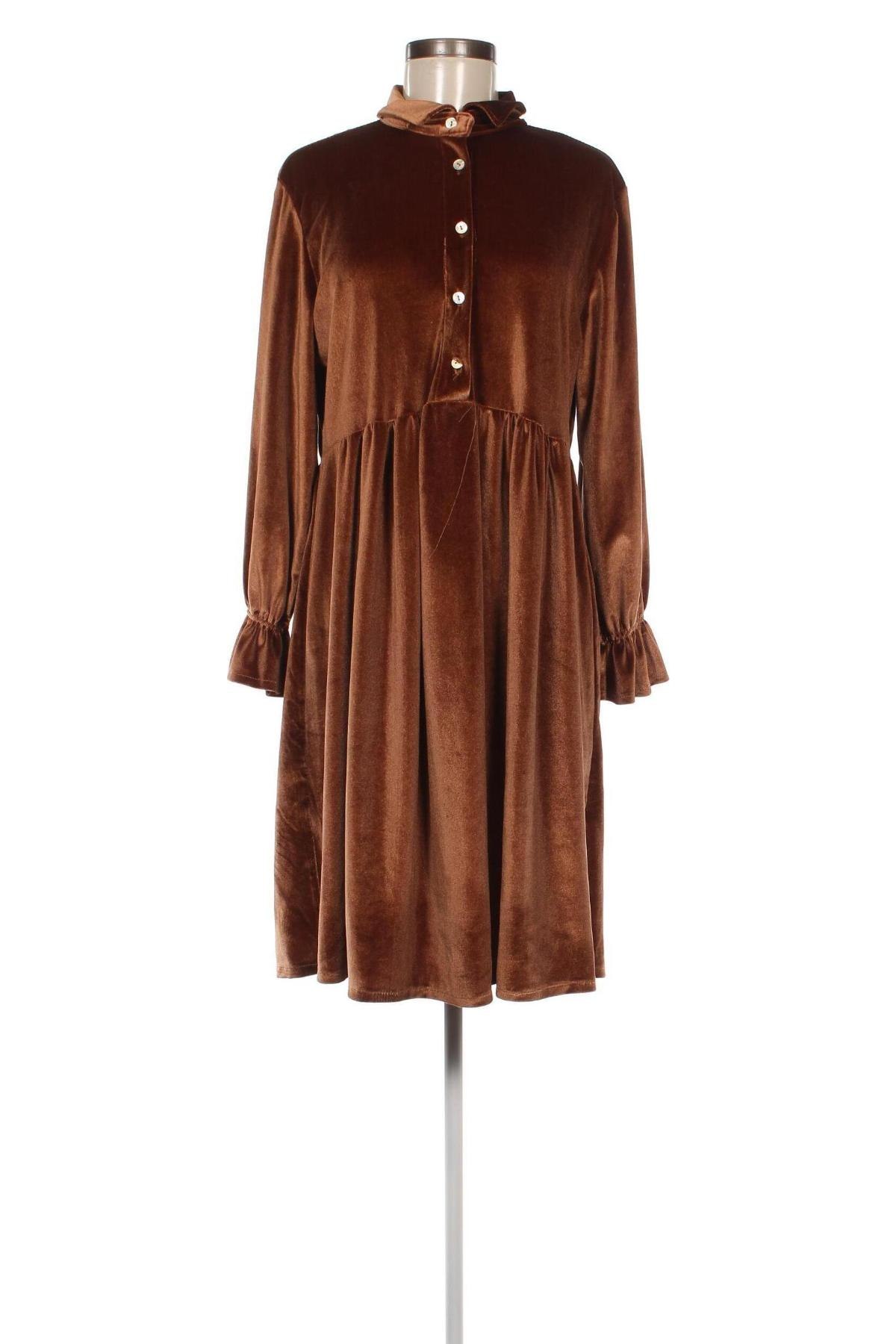 Kleid Define, Größe S, Farbe Braun, Preis 9,41 €