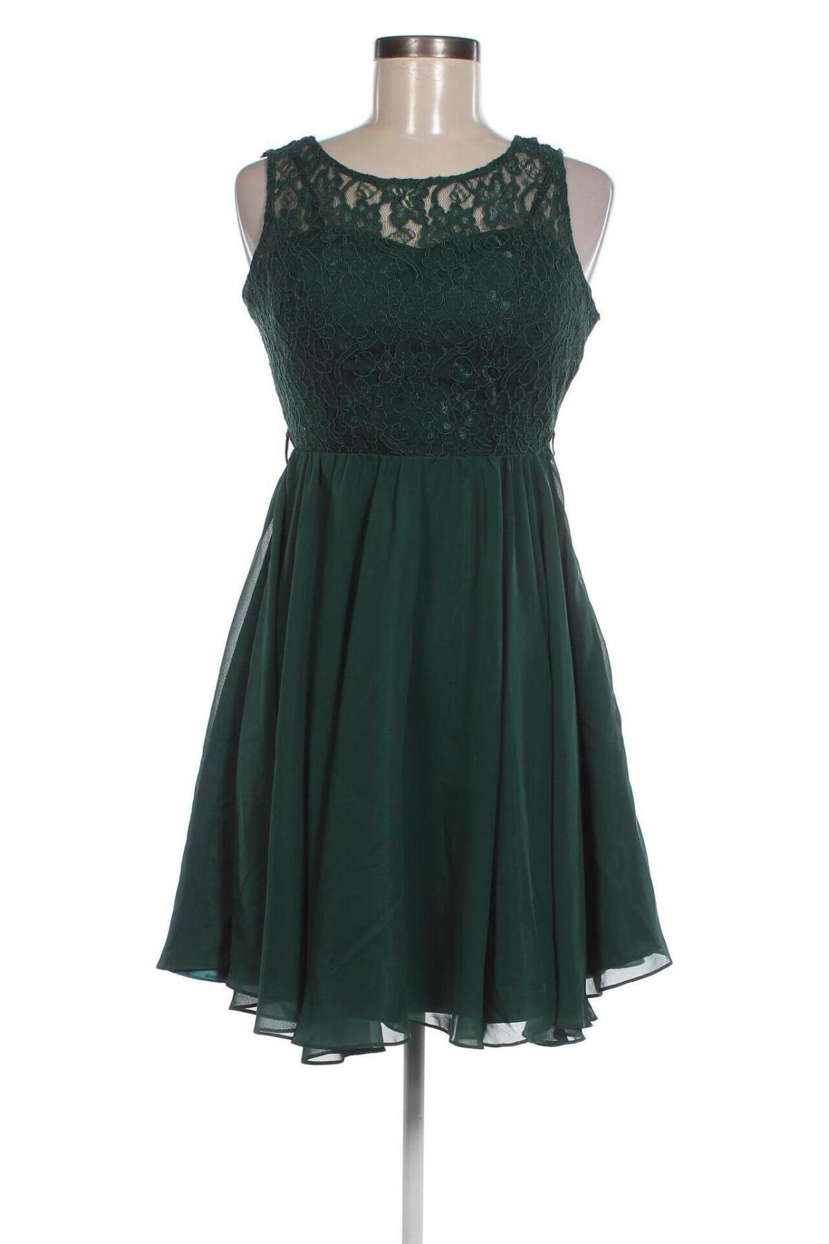Kleid Dekolte, Größe M, Farbe Grün, Preis 26,60 €