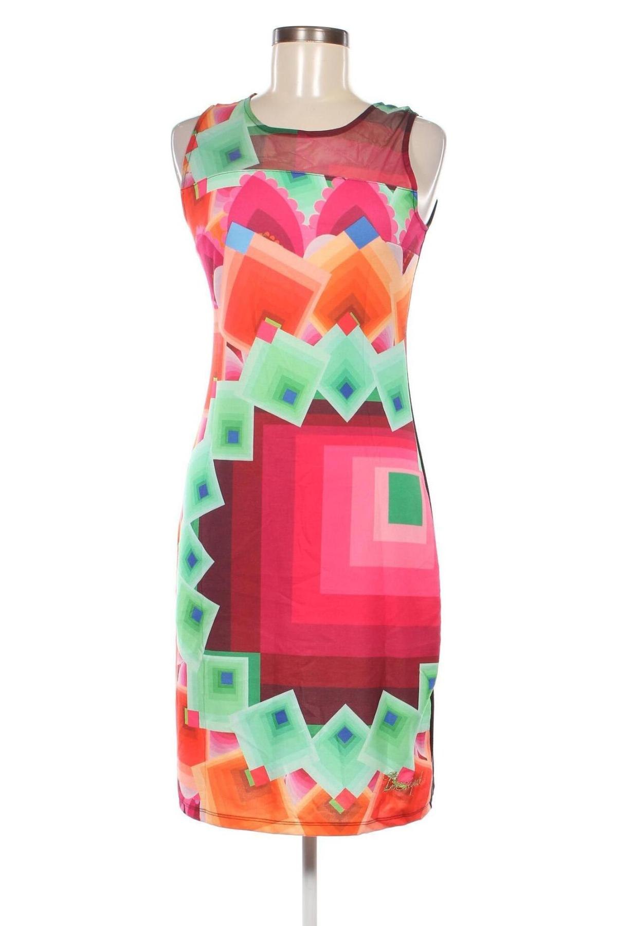 Kleid Desigual, Größe M, Farbe Mehrfarbig, Preis 57,06 €