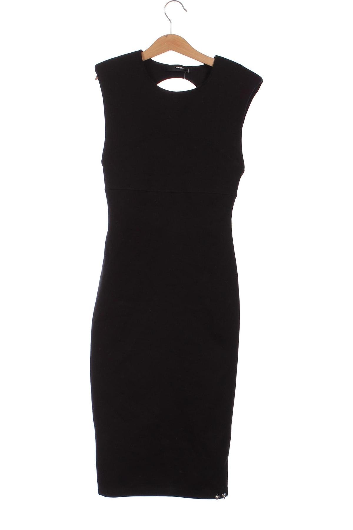 Φόρεμα Diesel, Μέγεθος XXS, Χρώμα Μαύρο, Τιμή 118,04 €
