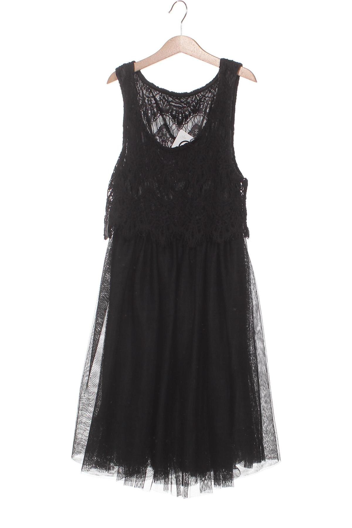 Kleid Fishbone, Größe XS, Farbe Schwarz, Preis 8,01 €