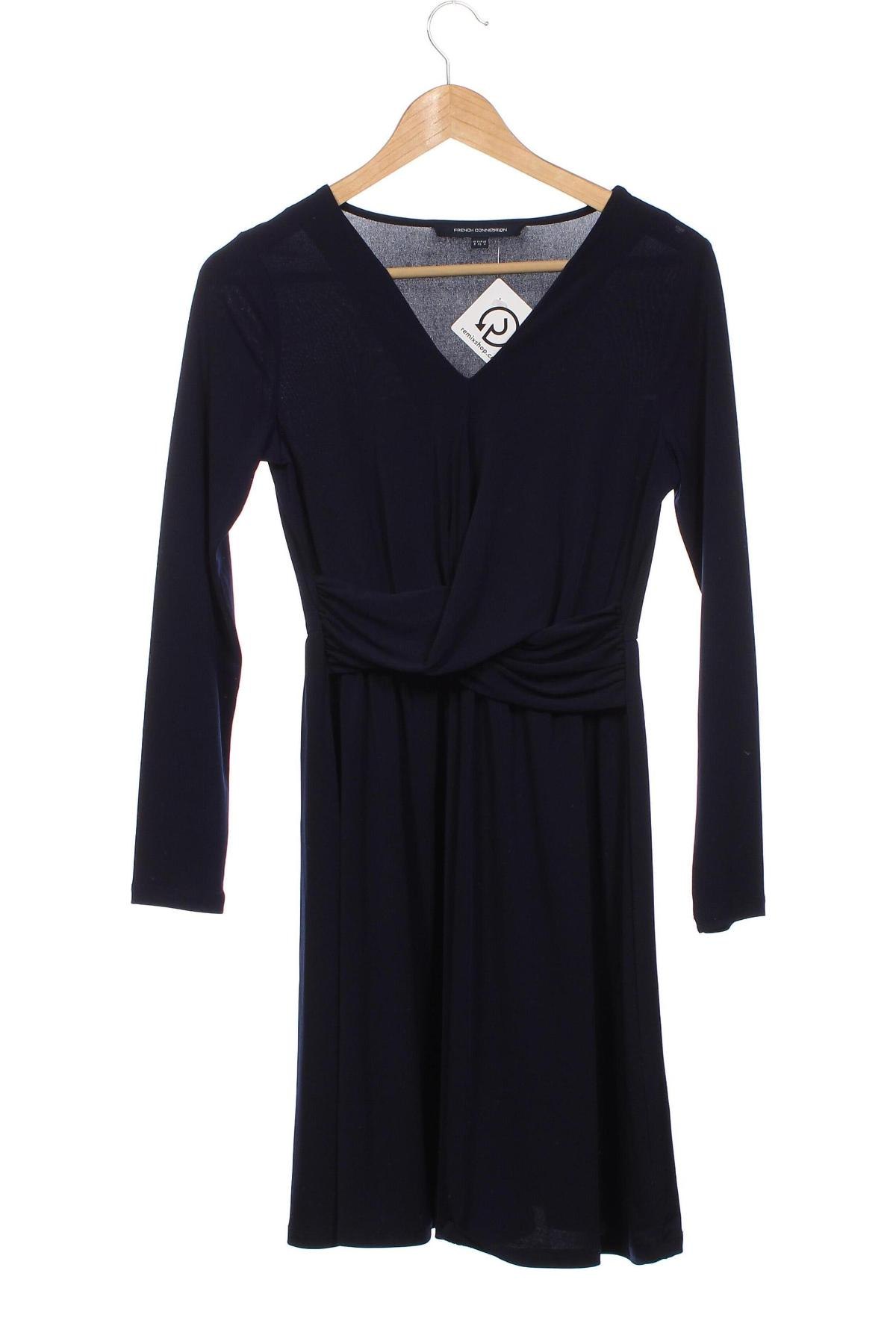 Šaty  French Connection, Veľkosť XS, Farba Modrá, Cena  34,86 €