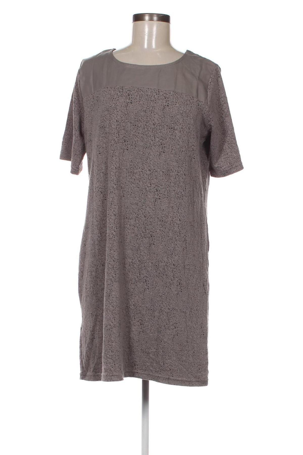 Kleid Gina Benotti, Größe L, Farbe Grau, Preis 10,90 €