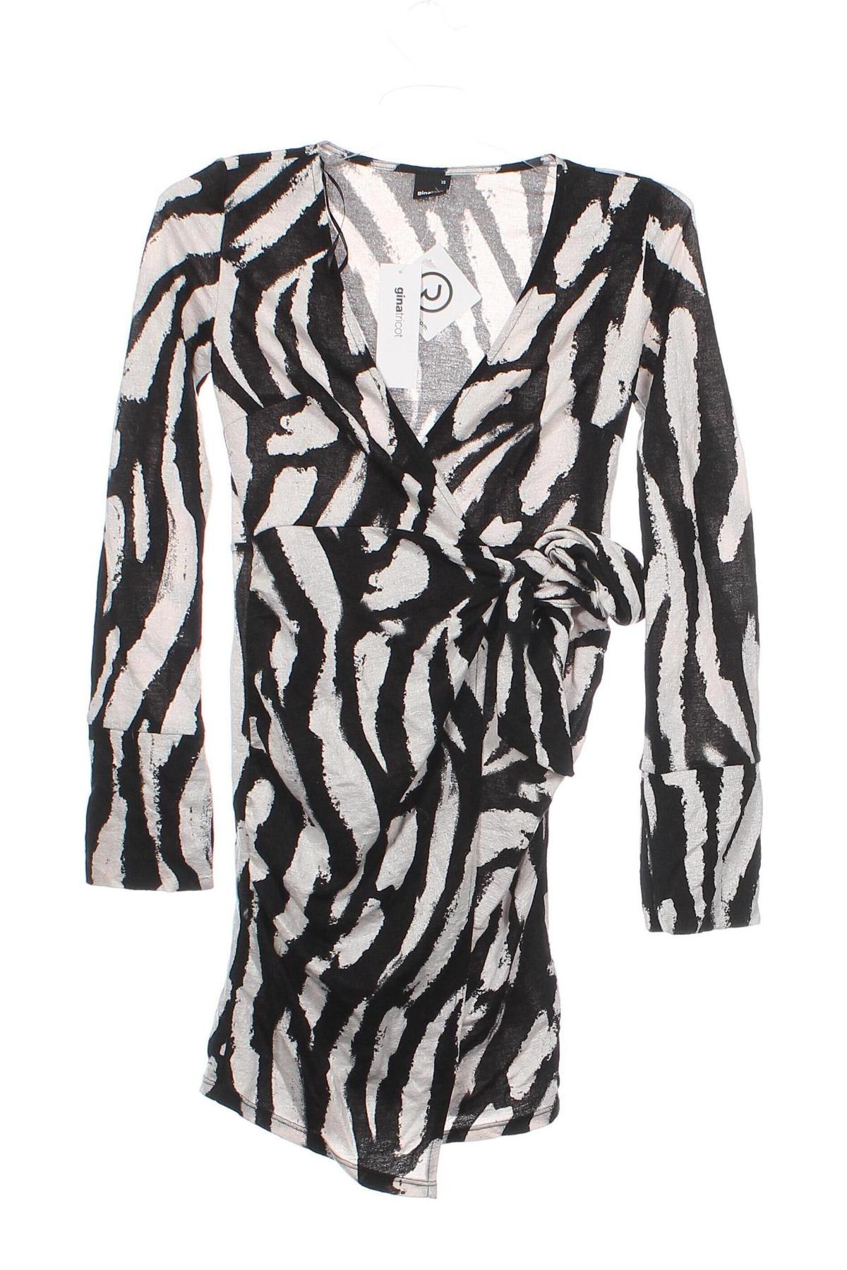 Kleid Gina Tricot, Größe XS, Farbe Mehrfarbig, Preis € 14,96