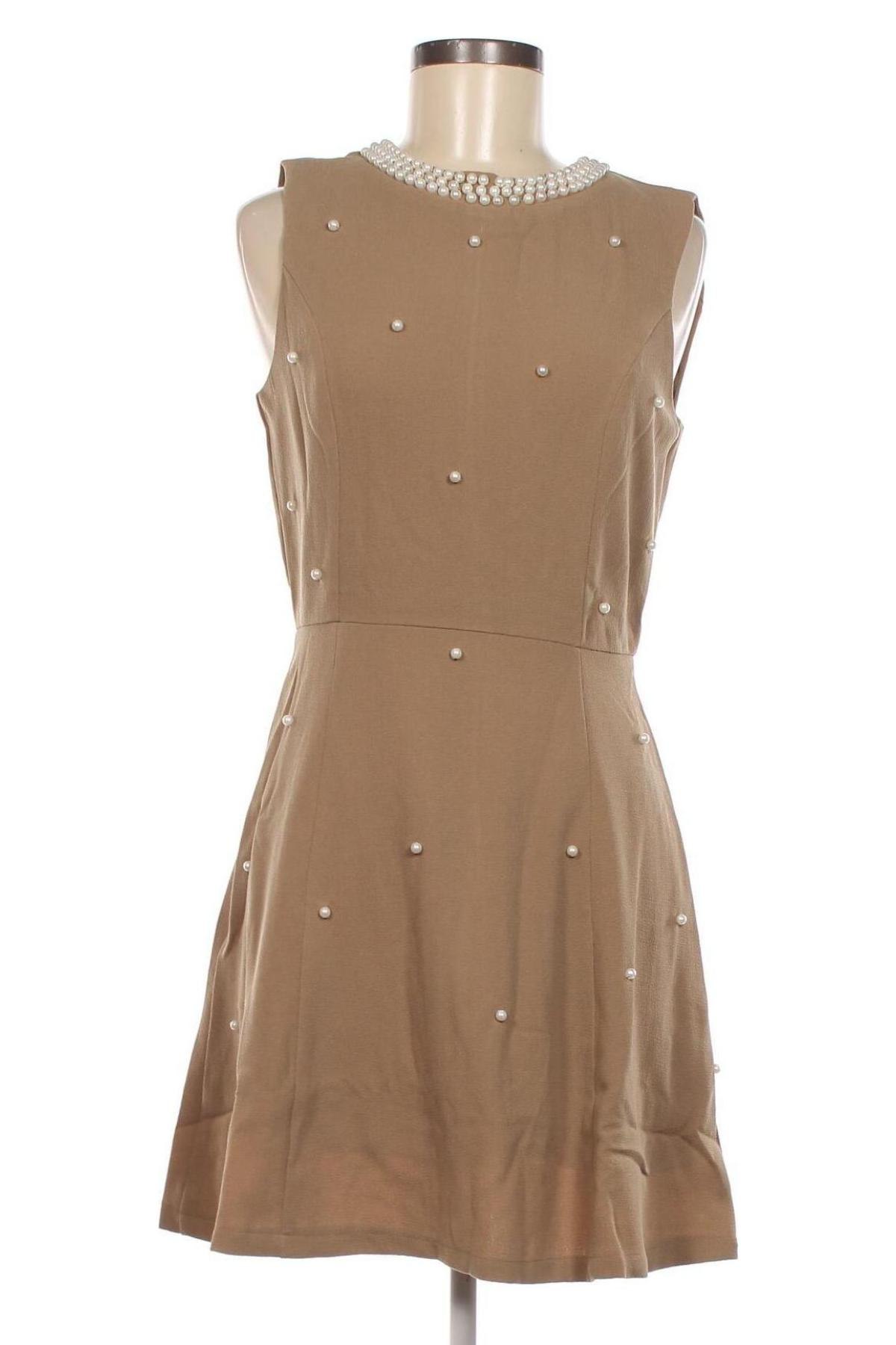 Kleid Goddess London, Größe M, Farbe Beige, Preis 50,11 €