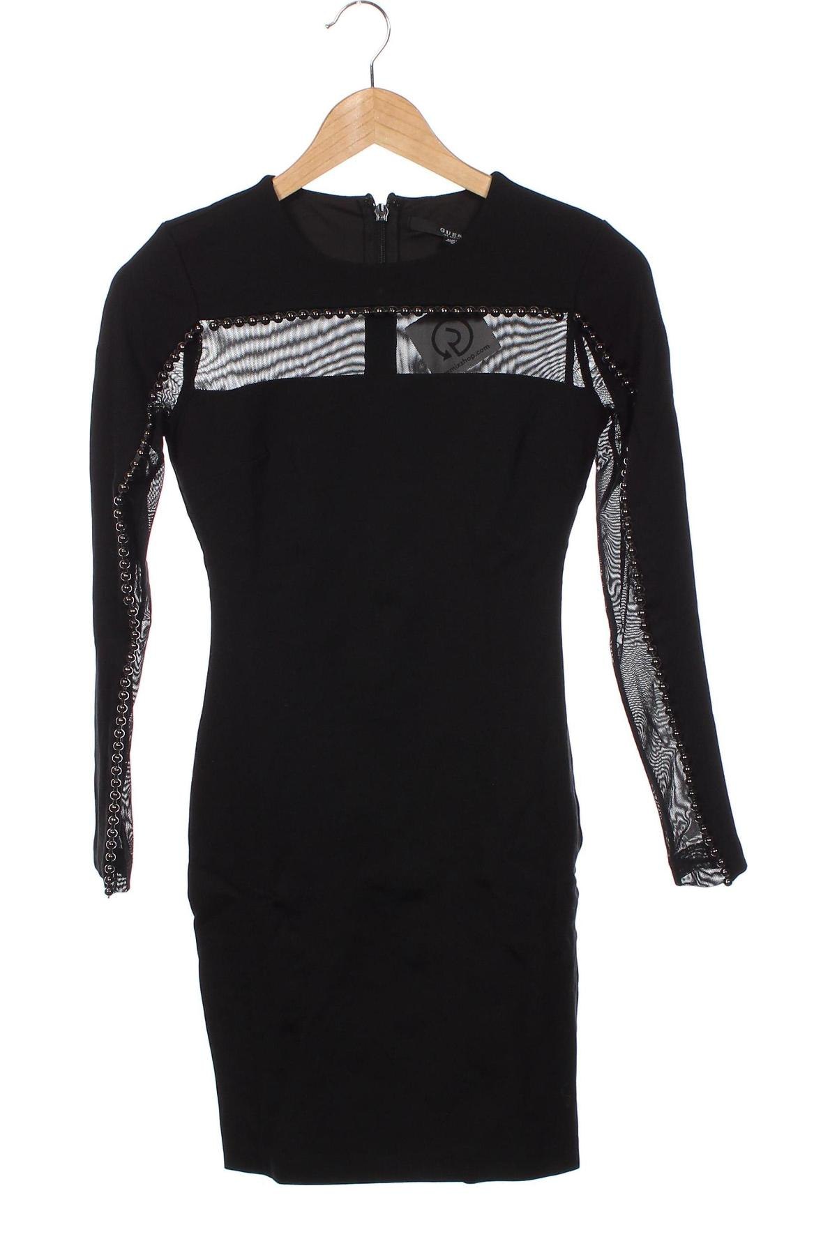 Kleid Guess, Größe XS, Farbe Schwarz, Preis 38,65 €