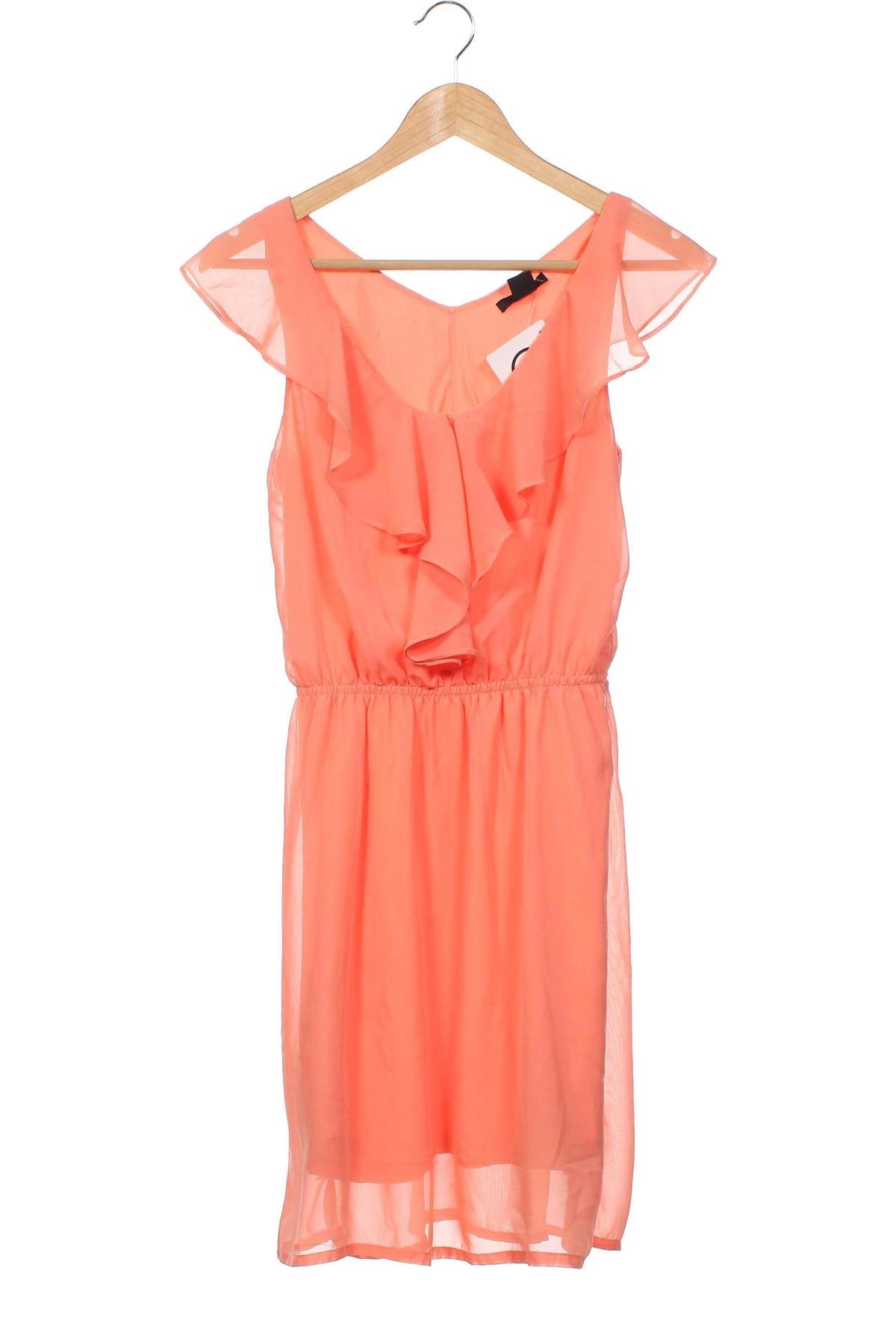 Kleid H&M, Größe XS, Farbe Orange, Preis € 4,99