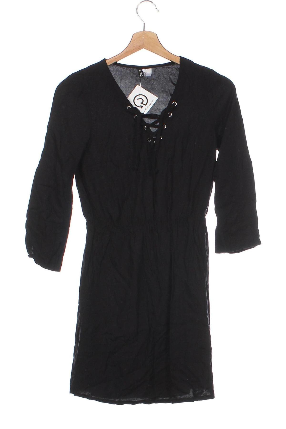 Šaty  H&M Divided, Veľkosť XS, Farba Čierna, Cena  4,60 €