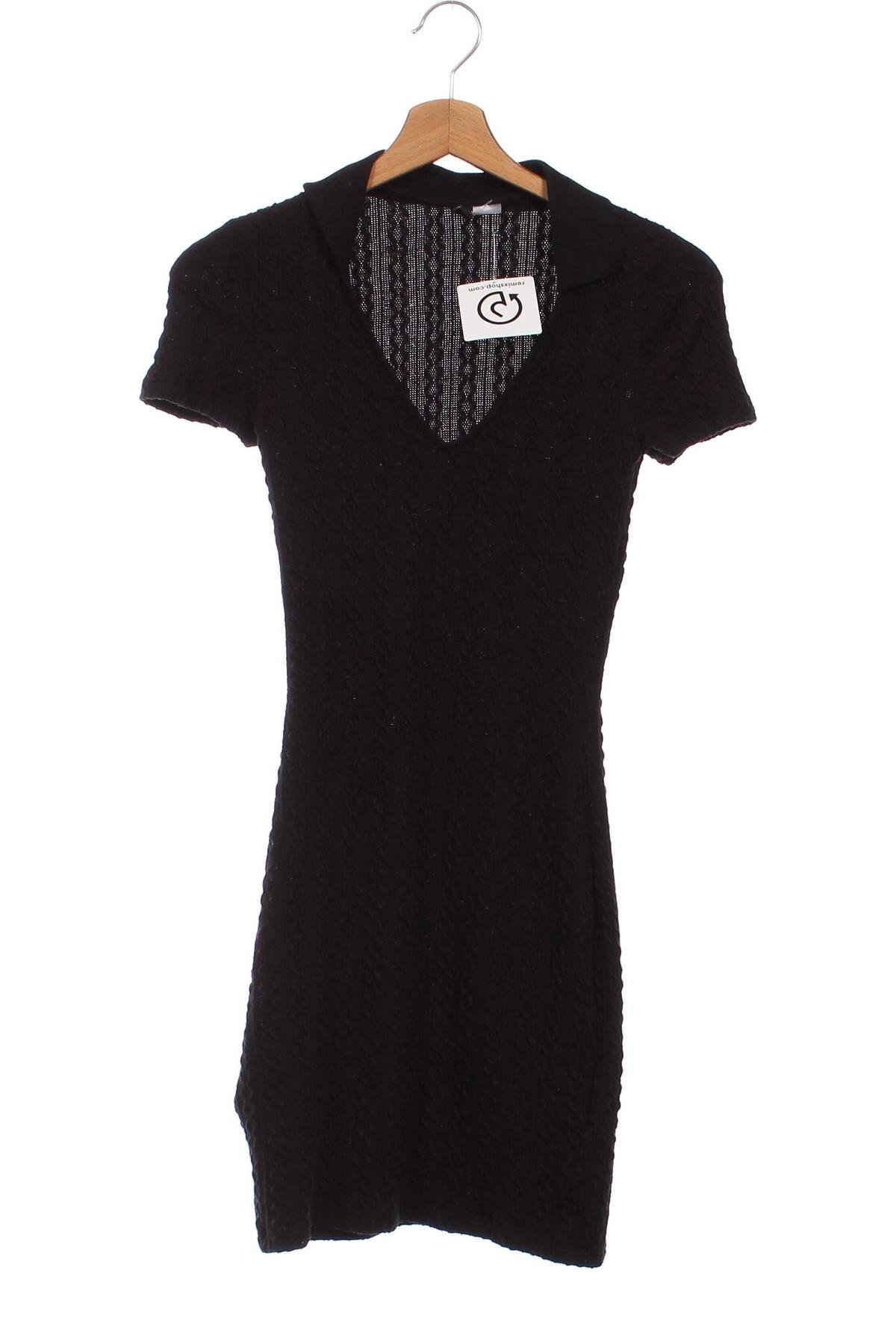 Kleid H&M Divided, Größe XS, Farbe Schwarz, Preis 5,64 €