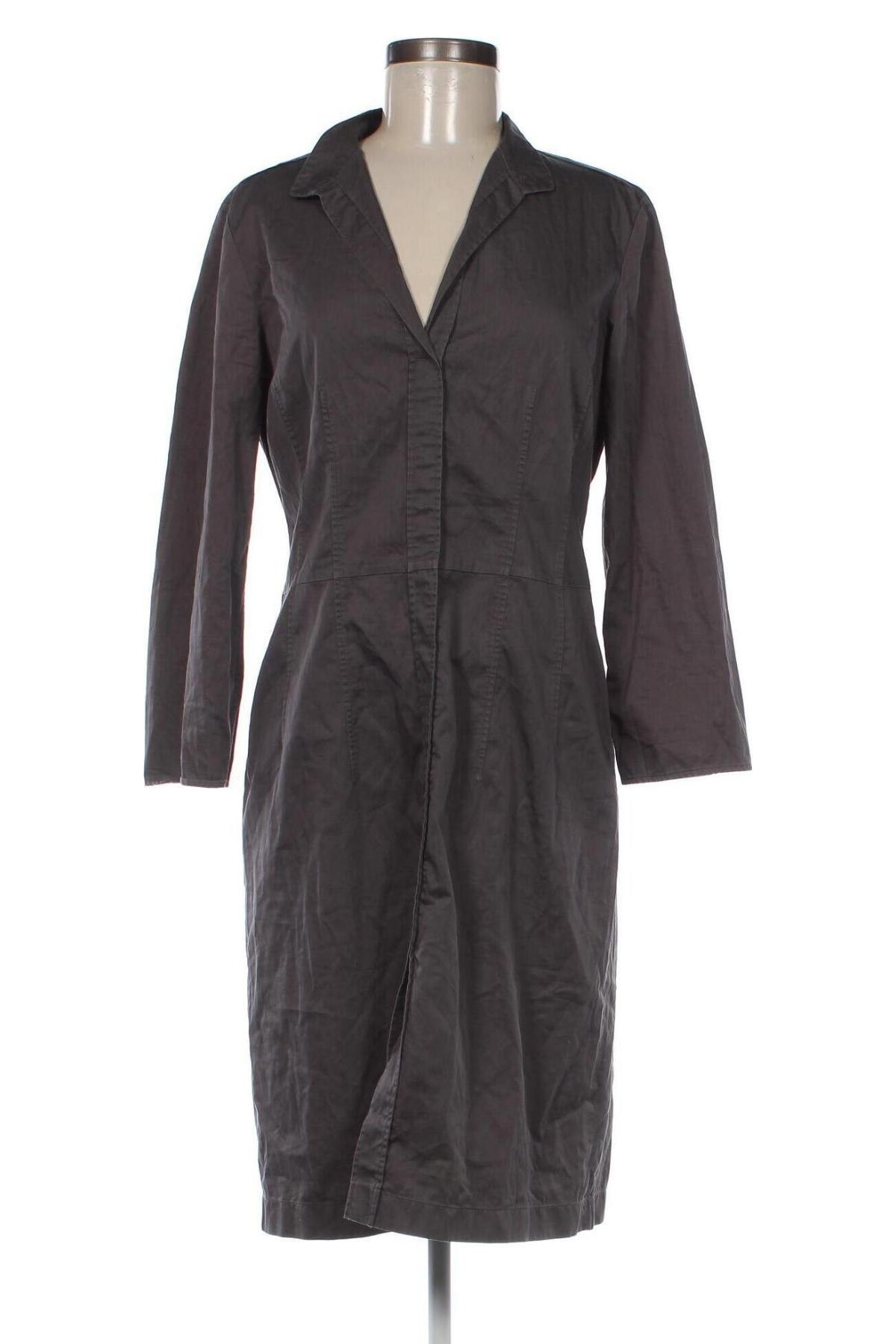 Kleid Hugo Boss, Größe S, Farbe Grau, Preis 78,60 €