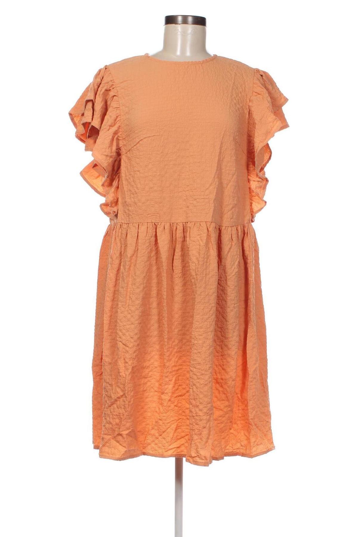 Kleid Ichi, Größe M, Farbe Orange, Preis 21,71 €
