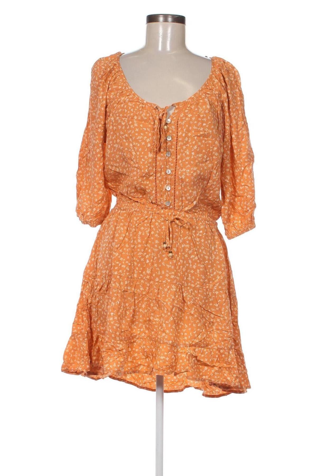 Šaty  KIVARI, Veľkosť XL, Farba Oranžová, Cena  24,19 €