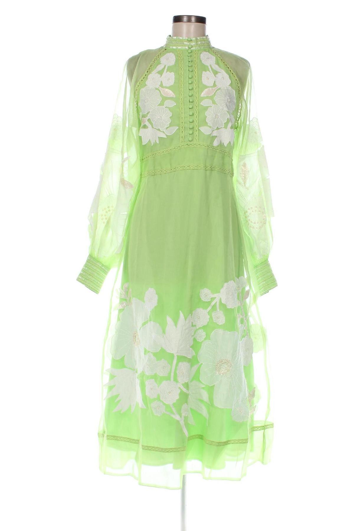 Φόρεμα Karen Millen, Μέγεθος M, Χρώμα Πράσινο, Τιμή 158,25 €