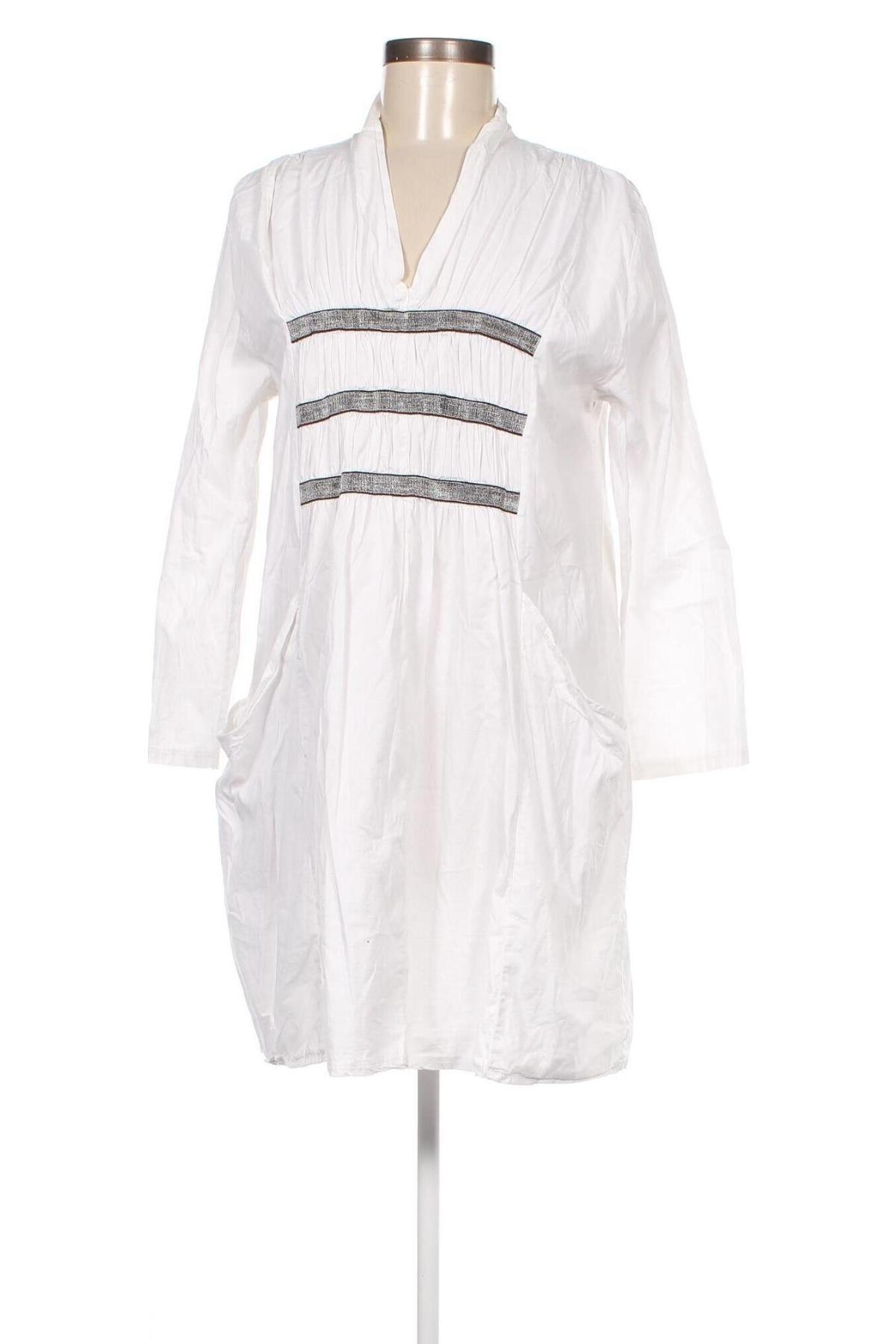 Φόρεμα Made In Italy, Μέγεθος M, Χρώμα Λευκό, Τιμή 14,83 €