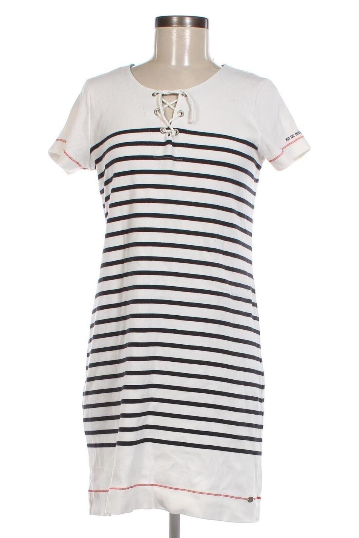 Kleid Mat De Misaine, Größe M, Farbe Weiß, Preis 14,90 €
