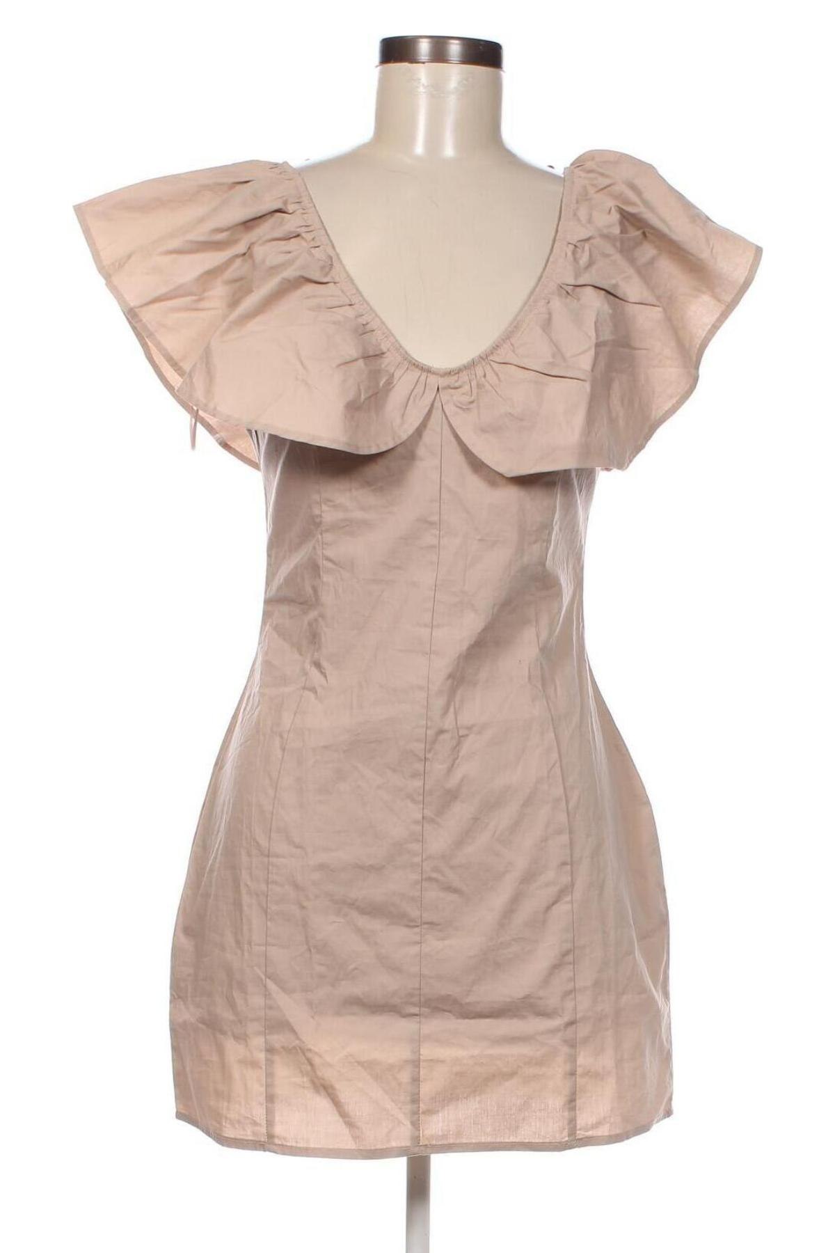 Kleid Missguided, Größe M, Farbe Beige, Preis 10,43 €