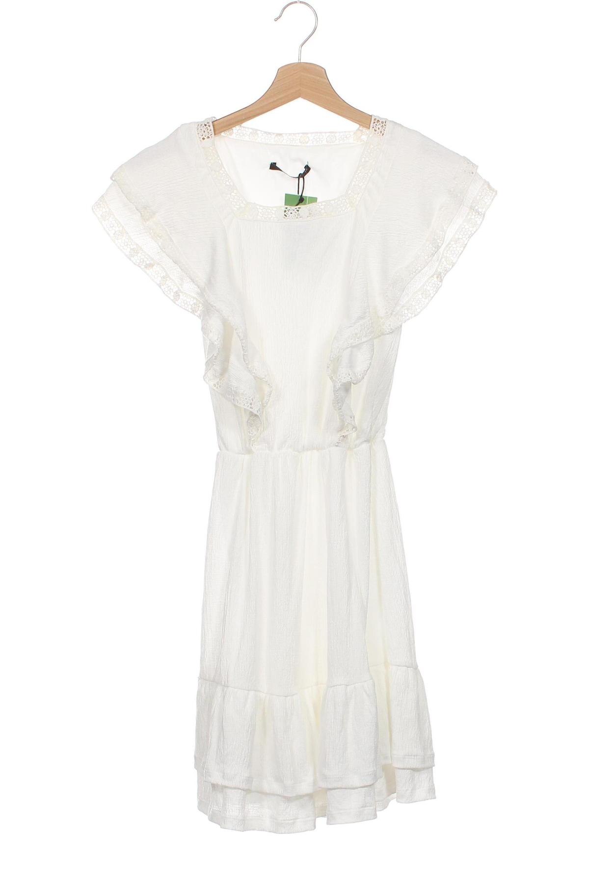 Kleid Mohito, Größe XXS, Farbe Weiß, Preis 23,46 €