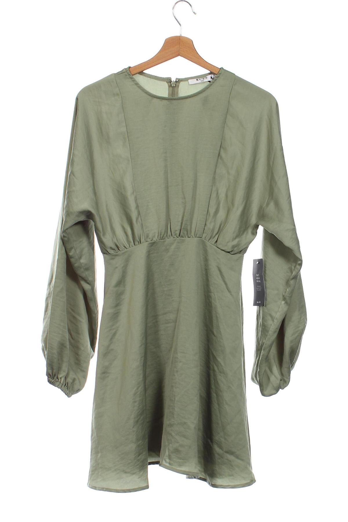 Kleid NA-KD, Größe XXS, Farbe Grün, Preis 30,06 €
