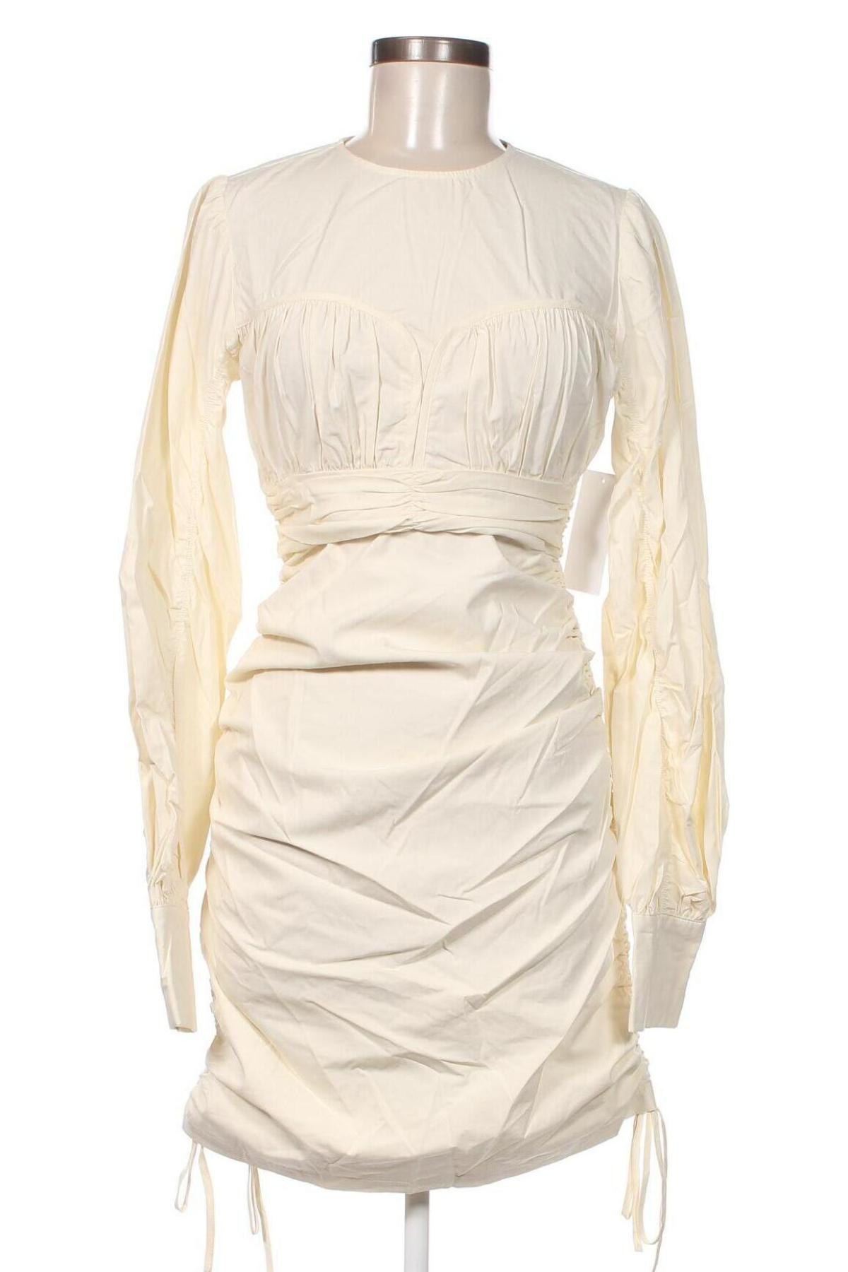 Kleid NA-KD, Größe S, Farbe Ecru, Preis 35,36 €