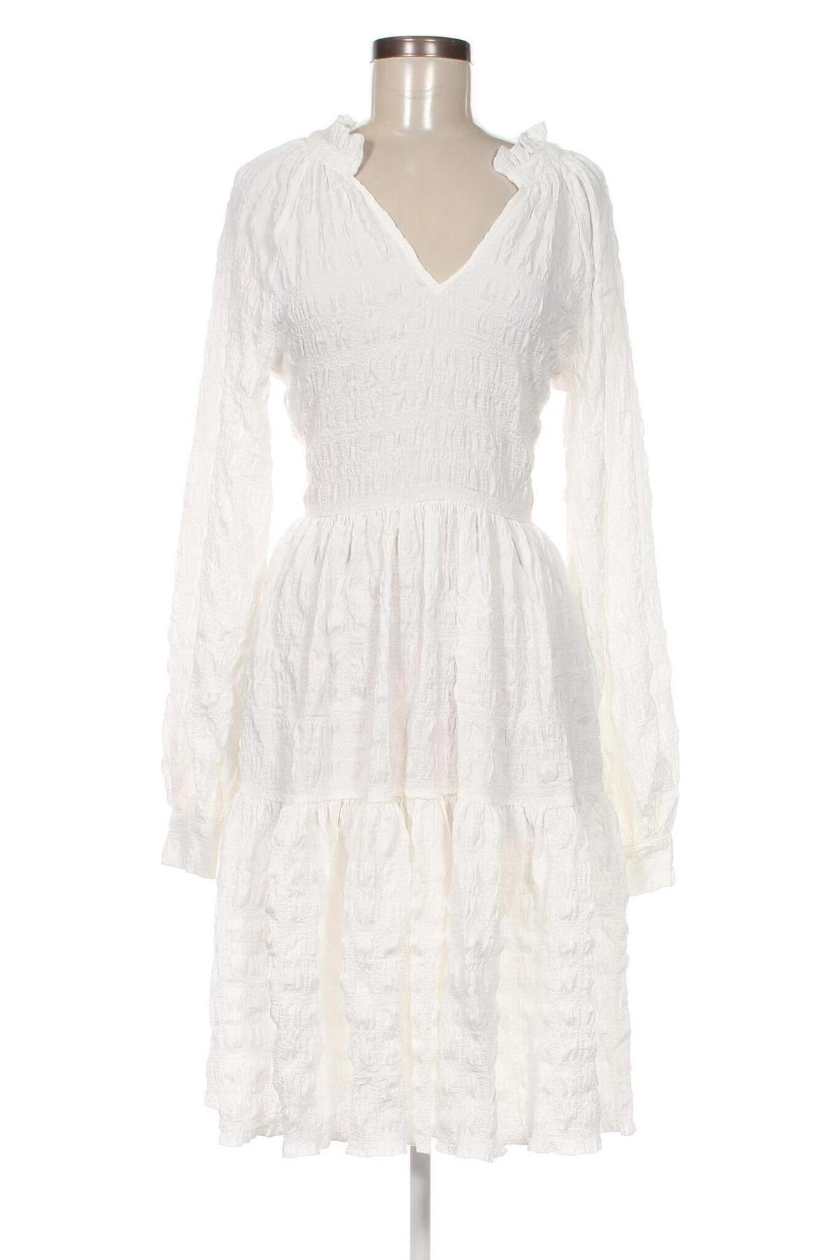 Šaty  NA-KD, Velikost XS, Barva Bílá, Cena  579,00 Kč