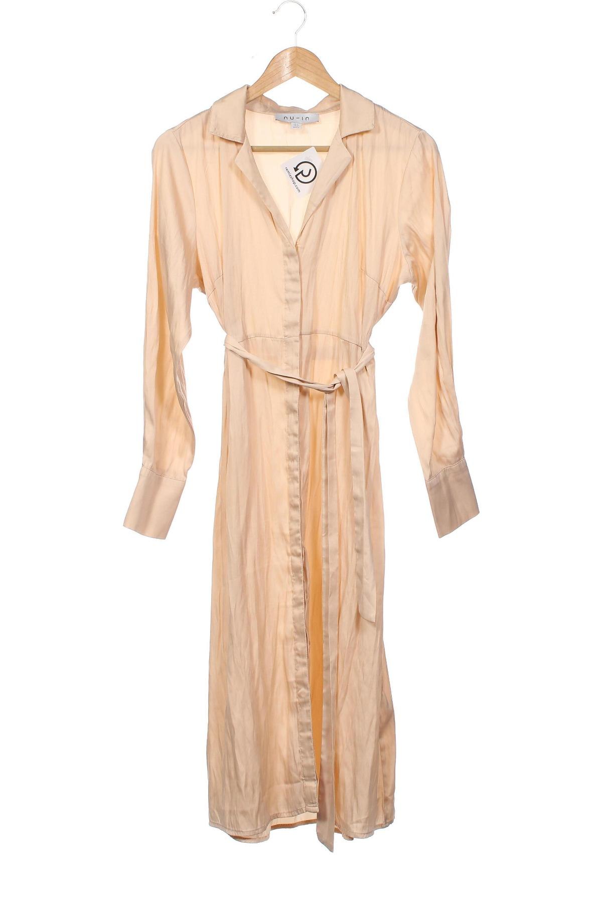 Kleid NU-IN, Größe M, Farbe Ecru, Preis 15,96 €
