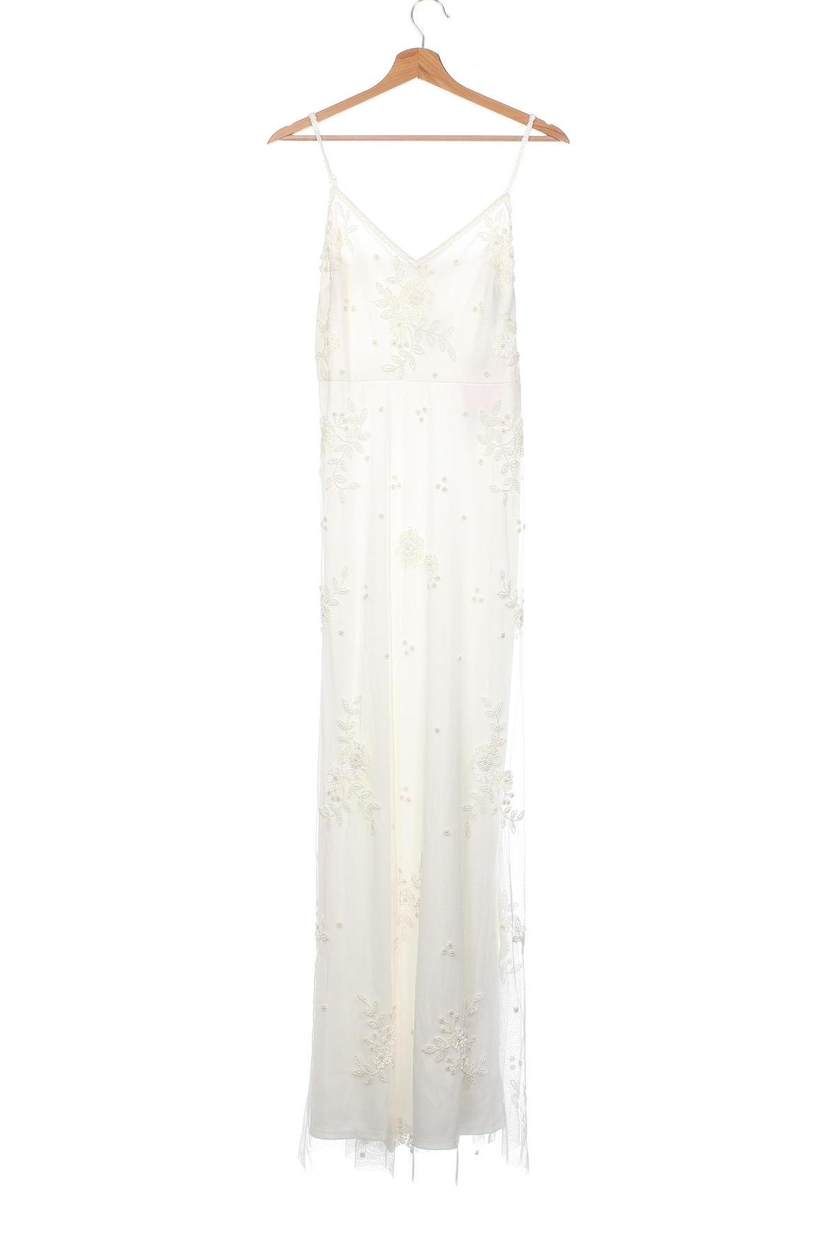 Kleid Naf Naf, Größe XS, Farbe Weiß, Preis € 23,32
