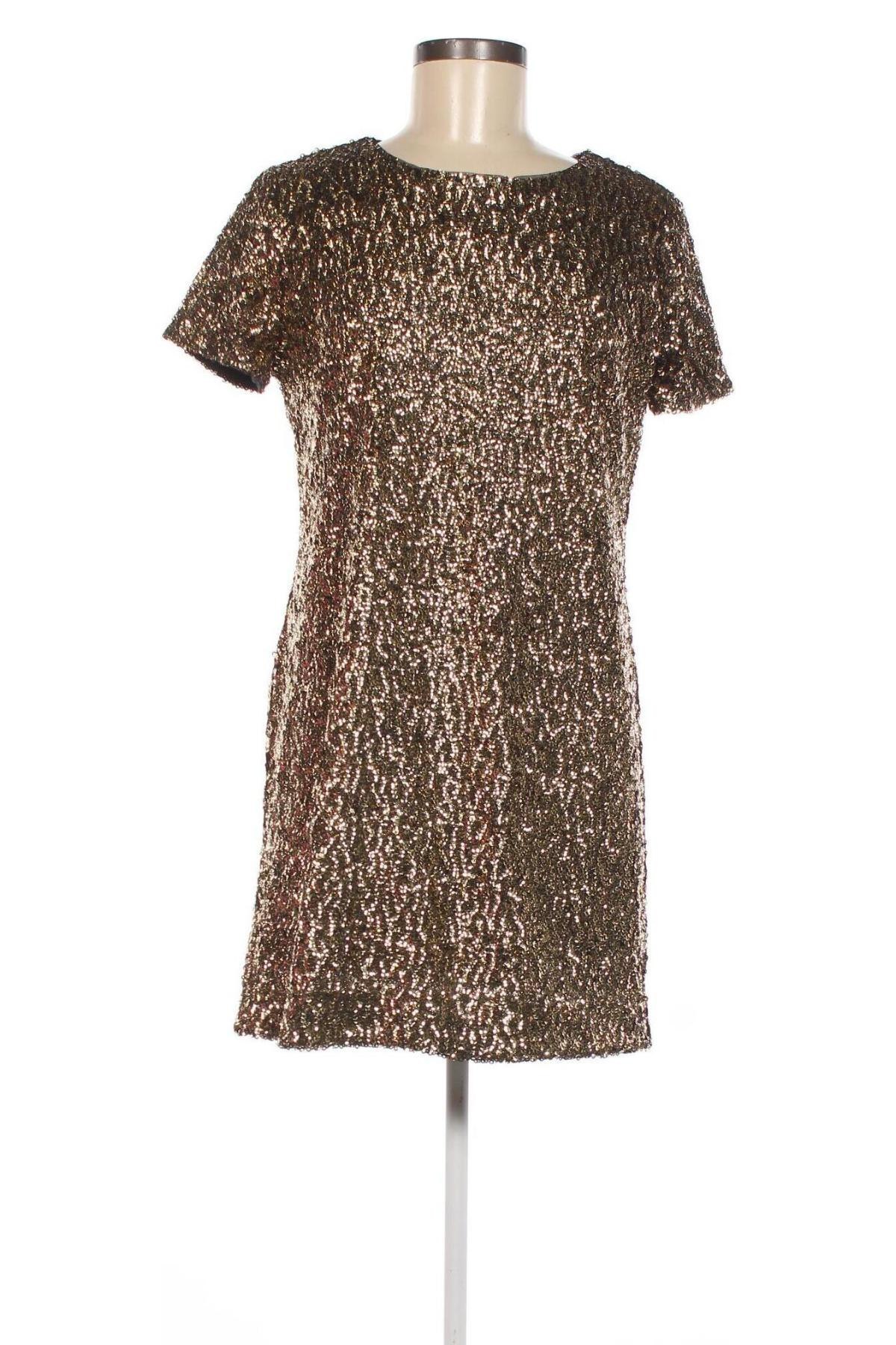 Kleid New Look, Größe M, Farbe Golden, Preis 14,53 €