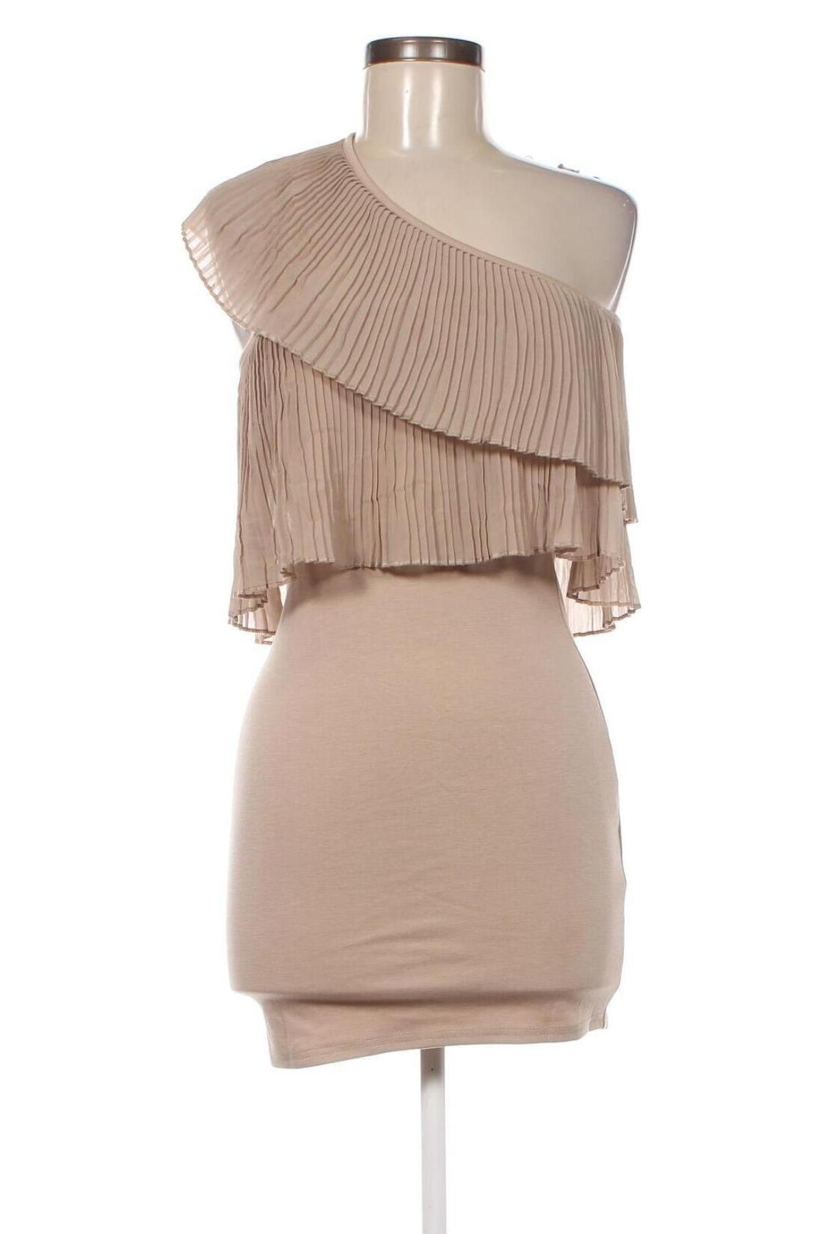 Kleid Nly Trend, Größe XS, Farbe Beige, Preis 5,45 €