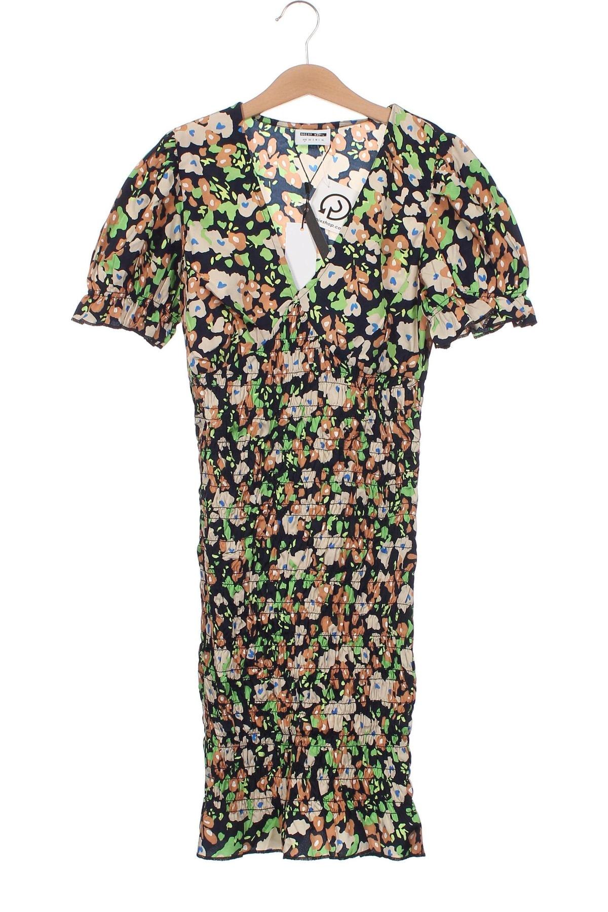 Kleid Noisy May, Größe XXS, Farbe Mehrfarbig, Preis 4,50 €