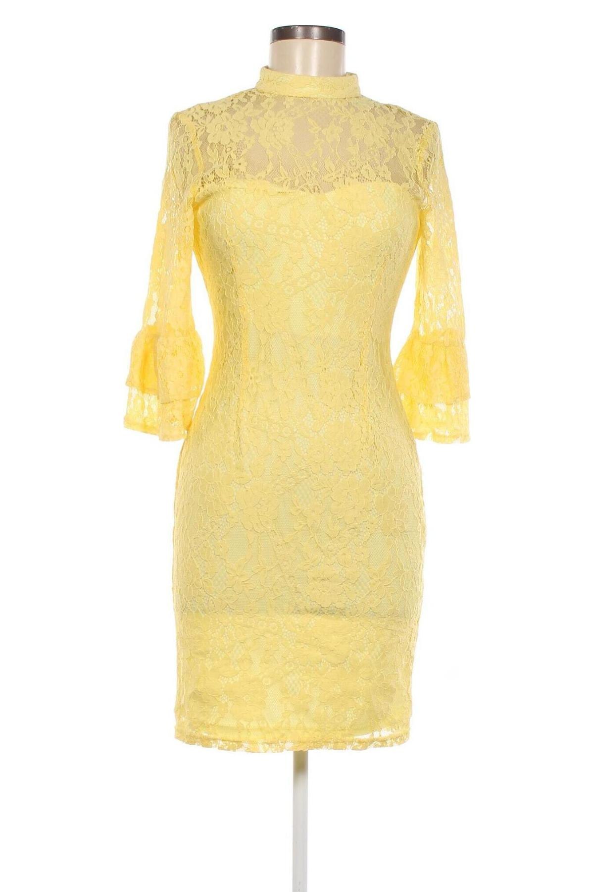 Φόρεμα Paper Dolls, Μέγεθος S, Χρώμα Κίτρινο, Τιμή 16,62 €