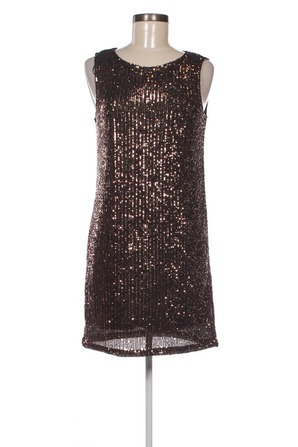 Φόρεμα Pieces, Μέγεθος M, Χρώμα Χρυσαφί, Τιμή 18,93 €