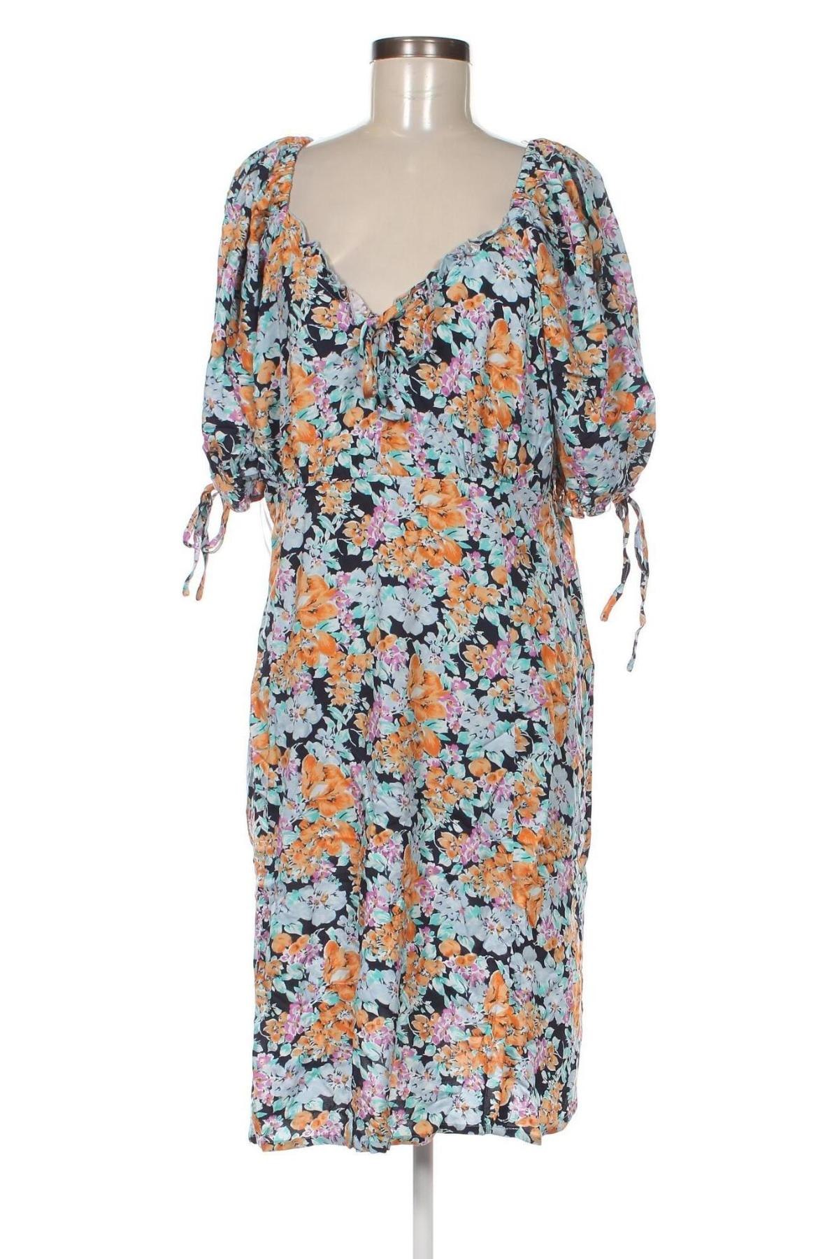 Φόρεμα Pieces, Μέγεθος XXL, Χρώμα Πολύχρωμο, Τιμή 23,97 €