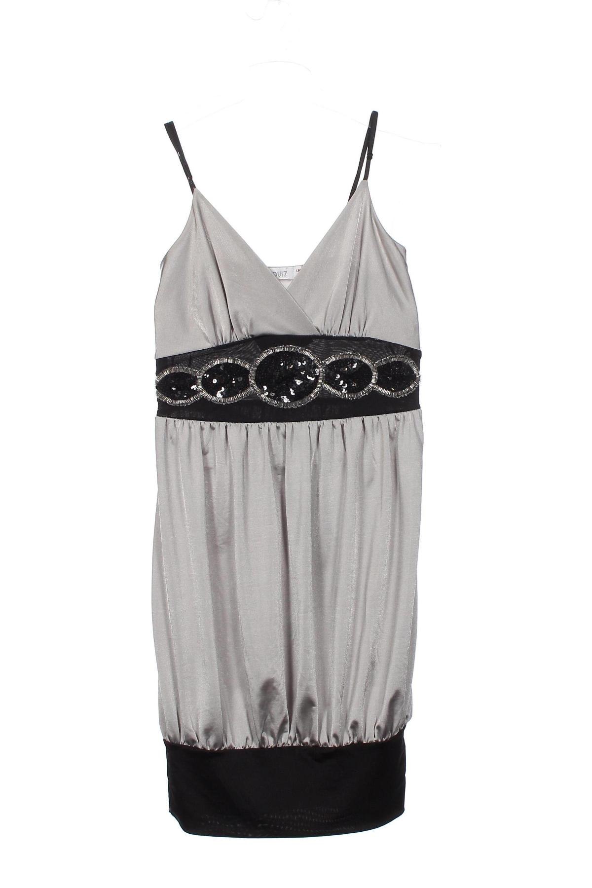 Kleid Quiz, Größe XS, Farbe Grau, Preis 8,50 €