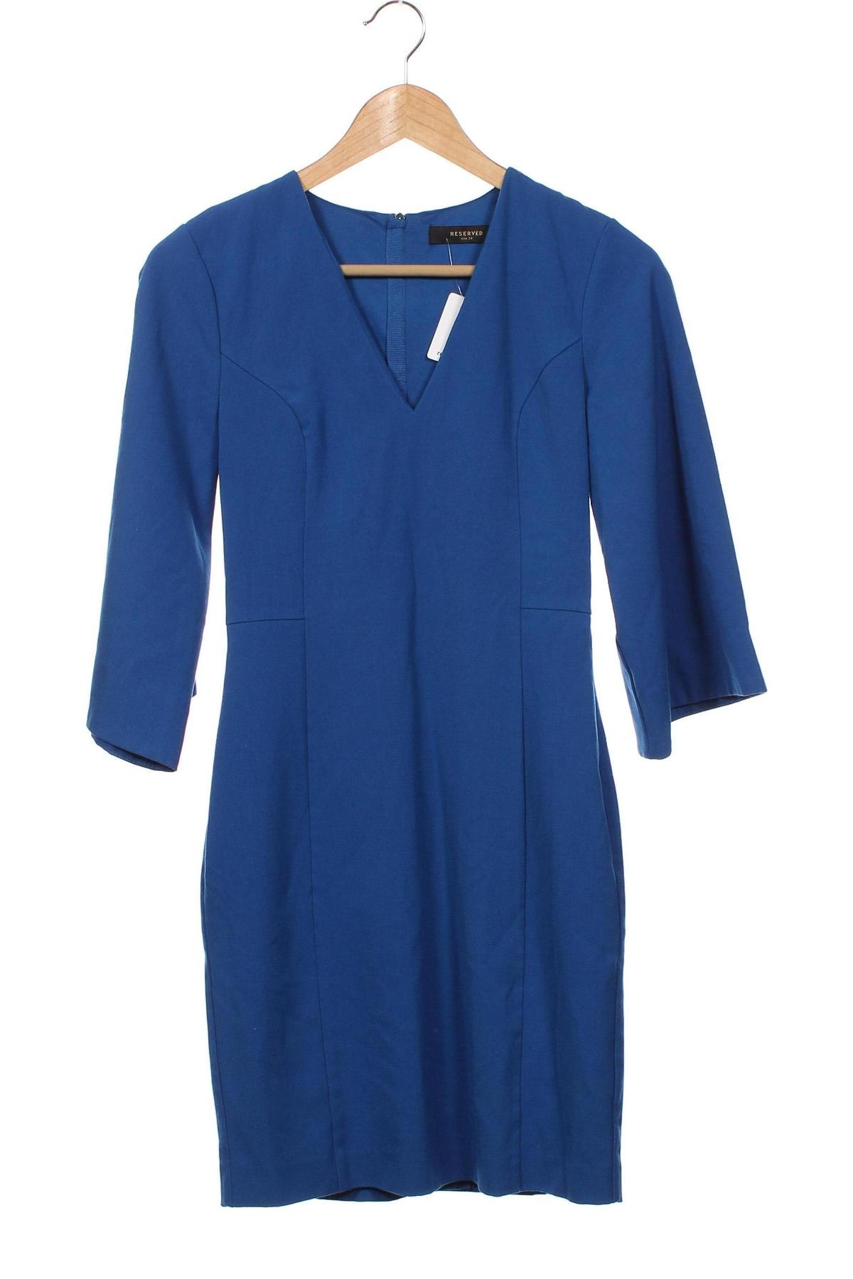 Kleid Reserved, Größe XS, Farbe Blau, Preis € 20,33