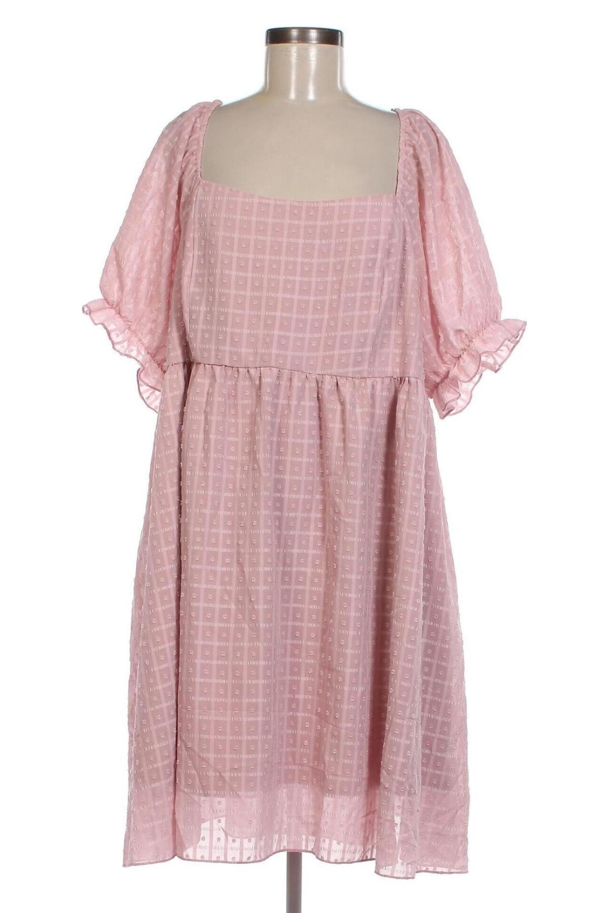 Φόρεμα SHEIN, Μέγεθος 3XL, Χρώμα Ρόζ , Τιμή 10,23 €