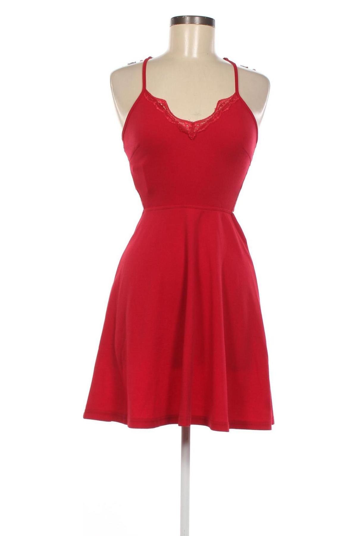 Kleid SHEIN, Größe S, Farbe Rot, Preis 9,00 €