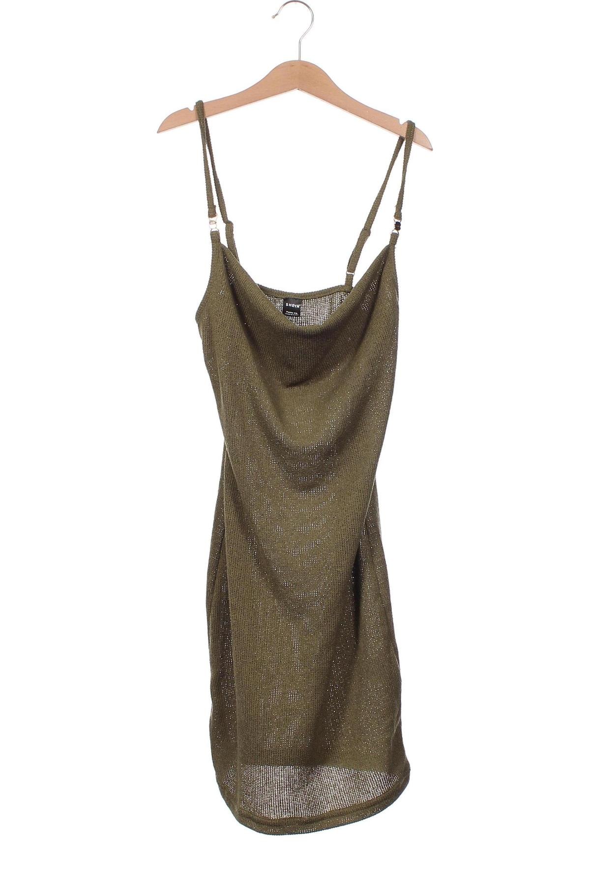 Šaty  SHEIN, Veľkosť XS, Farba Zelená, Cena  5,12 €
