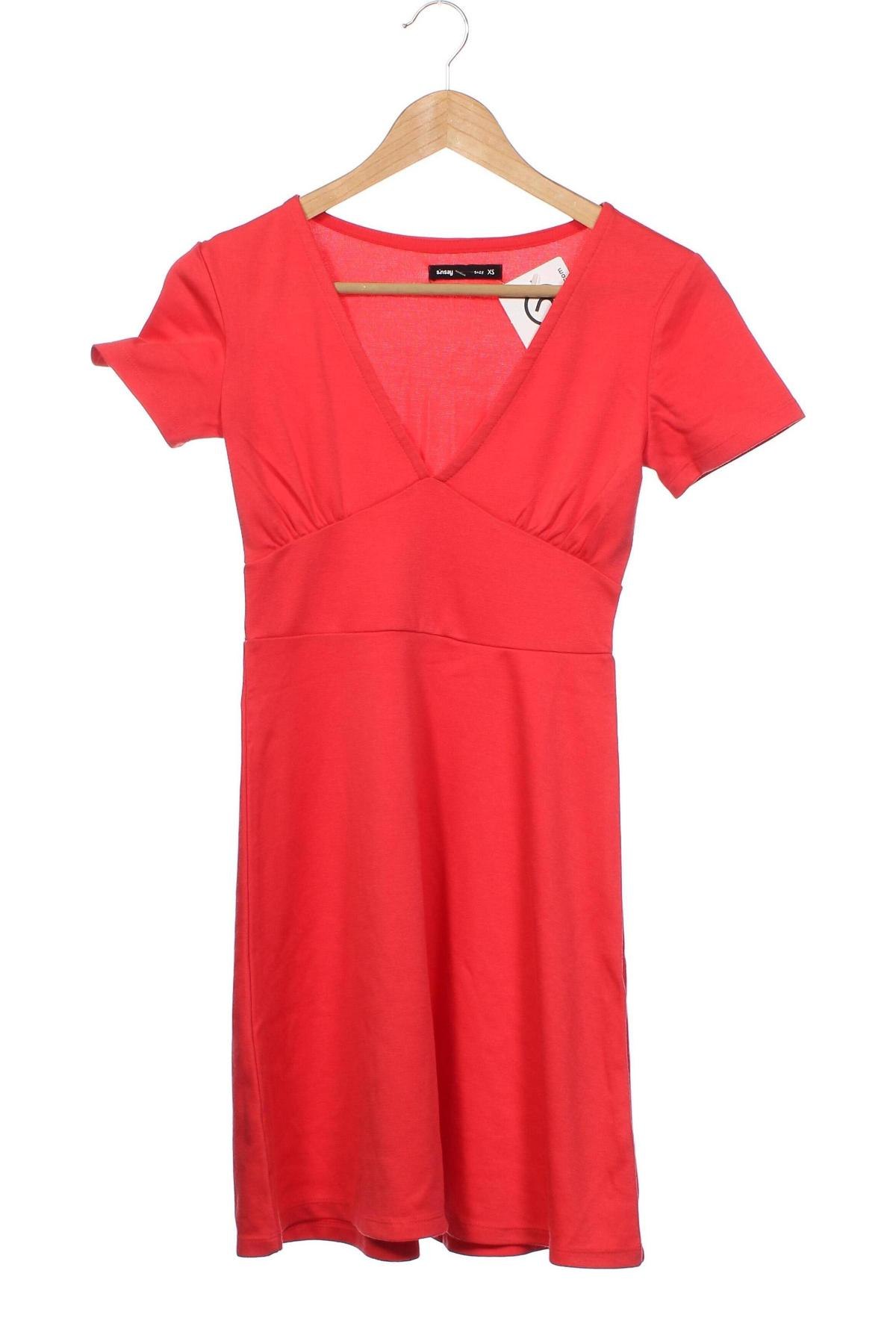 Kleid Sinsay, Größe XS, Farbe Rosa, Preis € 6,68