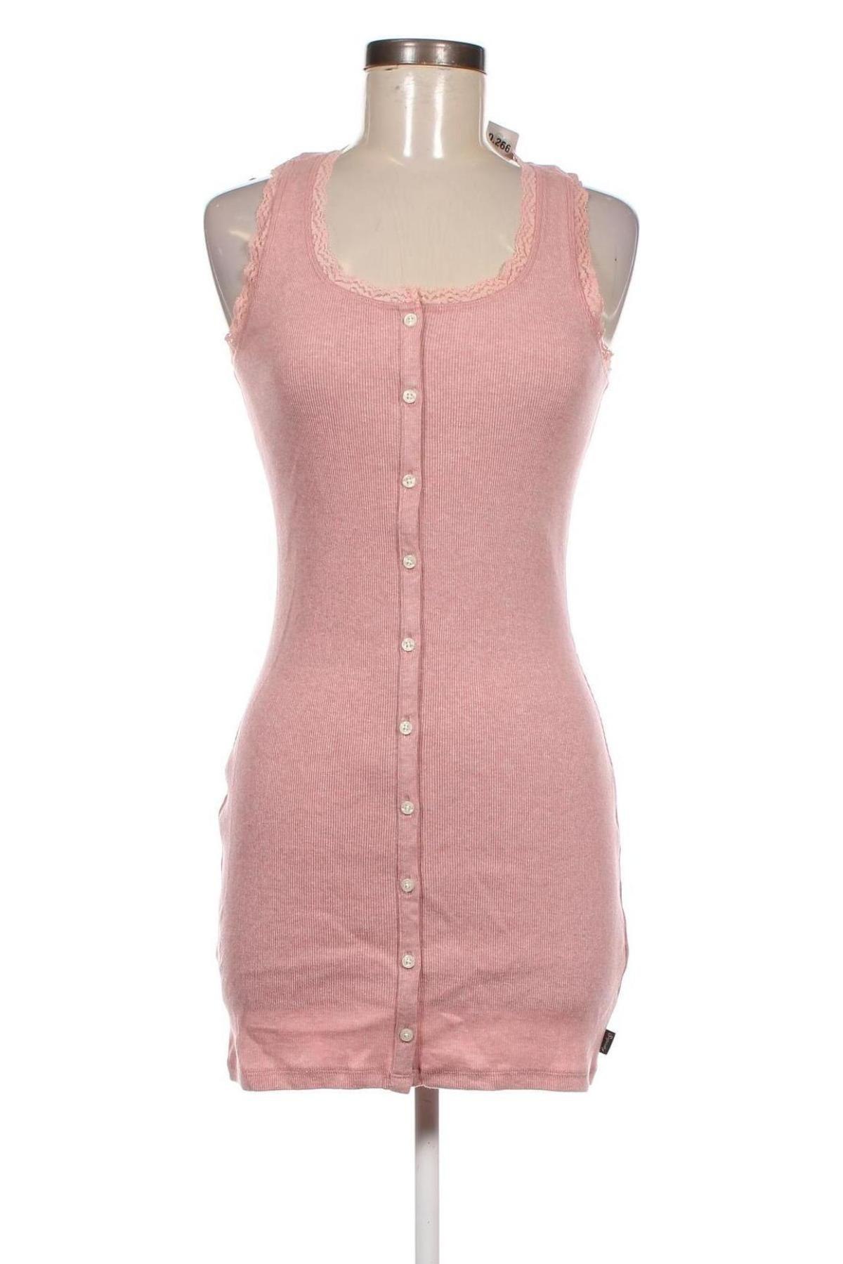 Kleid Superdry, Größe M, Farbe Rosa, Preis 22,27 €