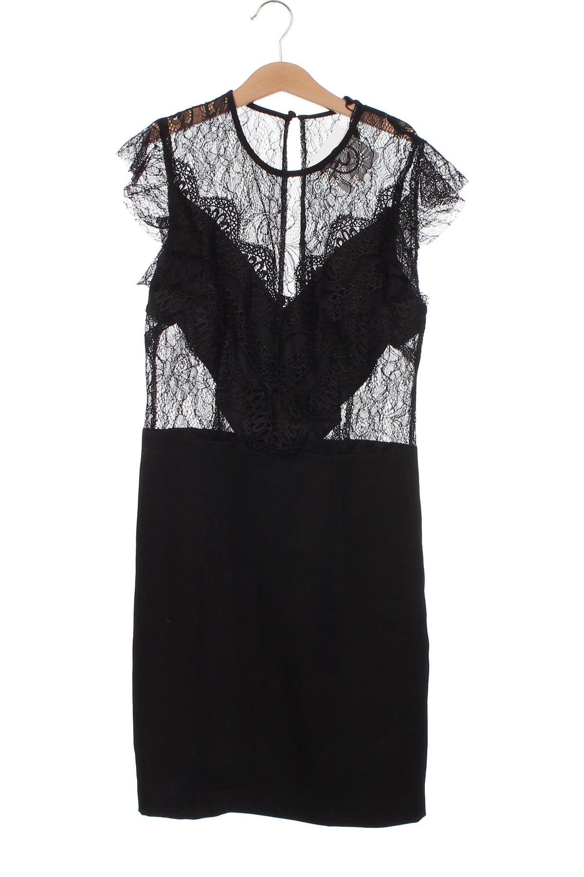 Kleid The Kooples, Größe S, Farbe Schwarz, Preis € 185,38