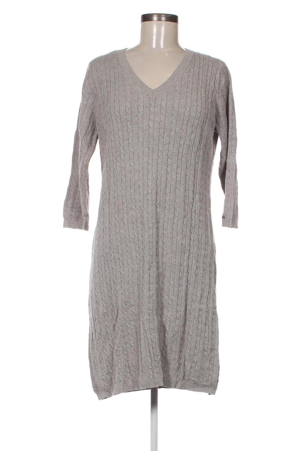 Kleid Tommy Hilfiger, Größe XL, Farbe Grau, Preis 34,37 €